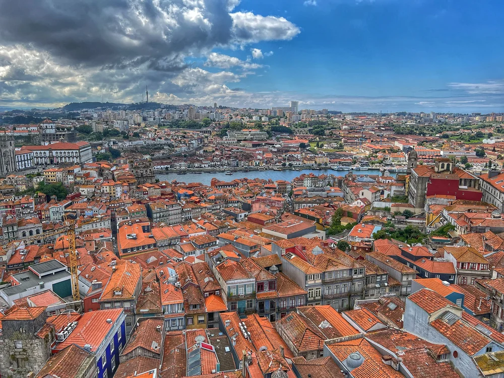 Top of Clerigos Tower