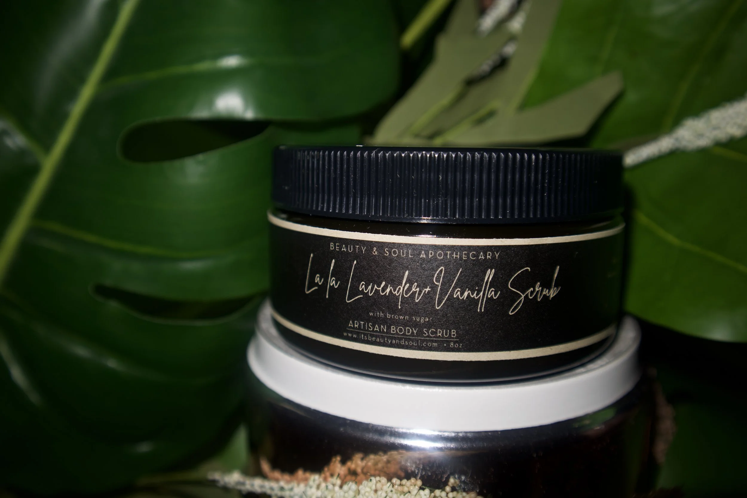 Lavender and Vanilla Sugar Scrub