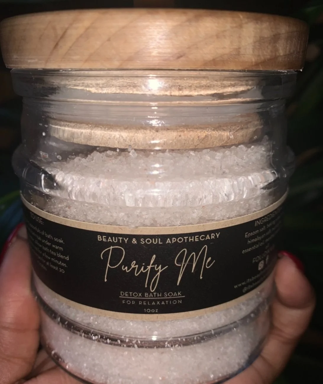 detox bath soak