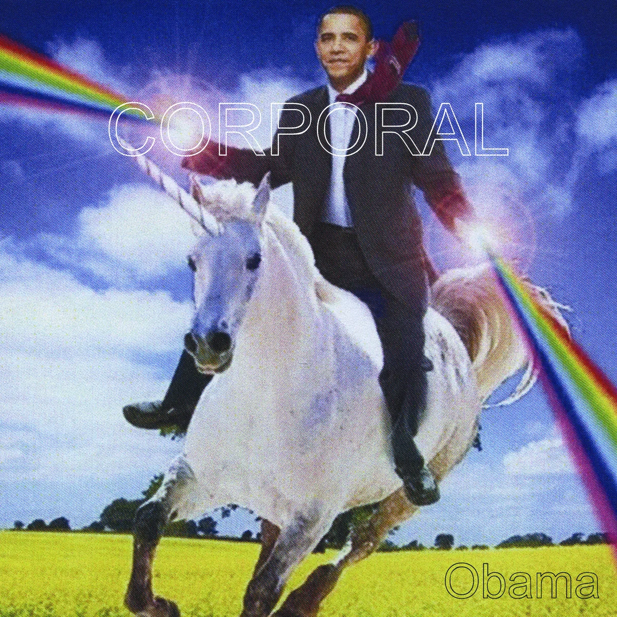 The Obama 7" by Corporaldrums, harmonica, bass synth, voiceProduced by Ray Rizzo and Corporal