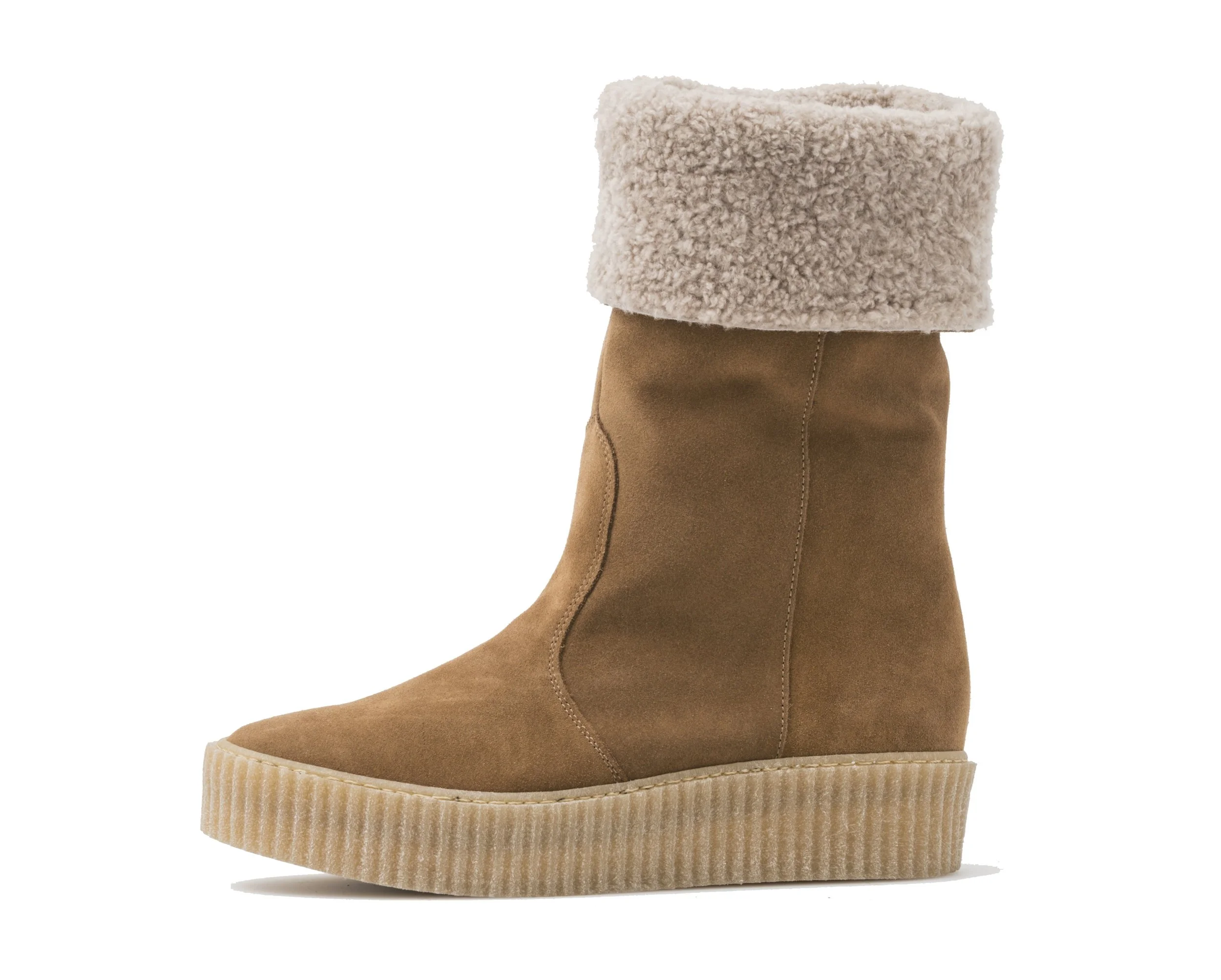 Cognac Suede