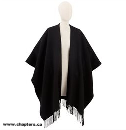 Loving this solid wrap from Chapters , currently in stores and priced at $59.50 CAD