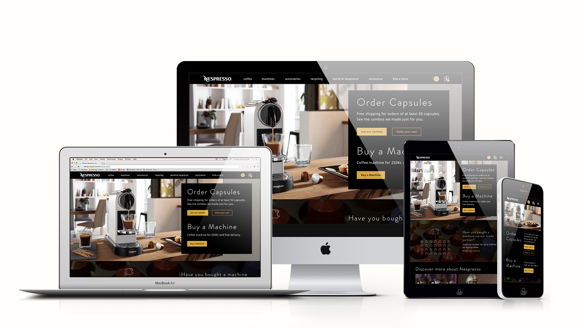 UX/UI | Nespresso
