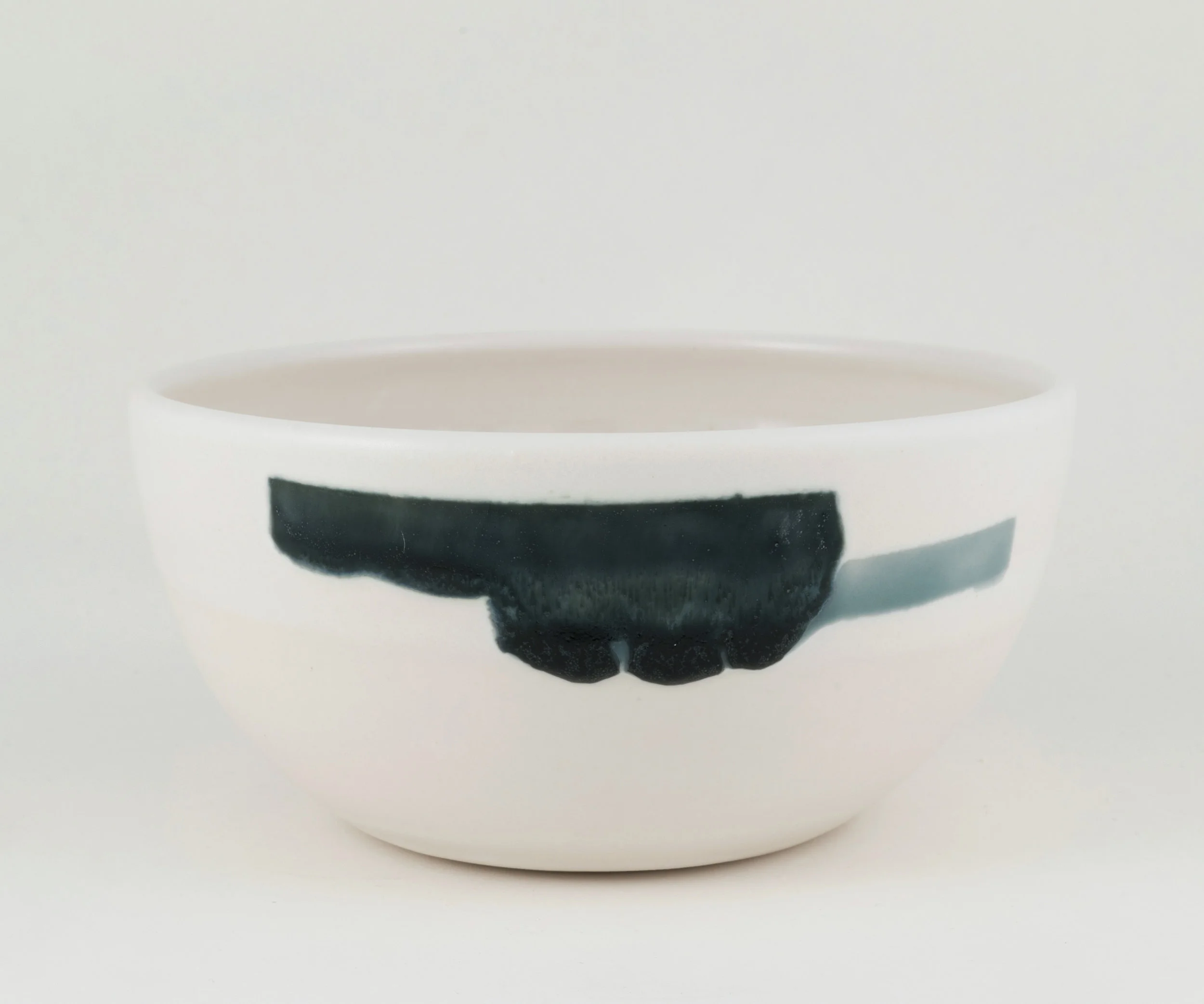 Black and Grey Cereal Bowl 