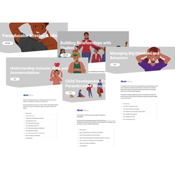 DESE Paraeducator e-Learning Modules