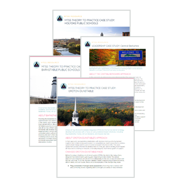 MTSS district case study screenshots