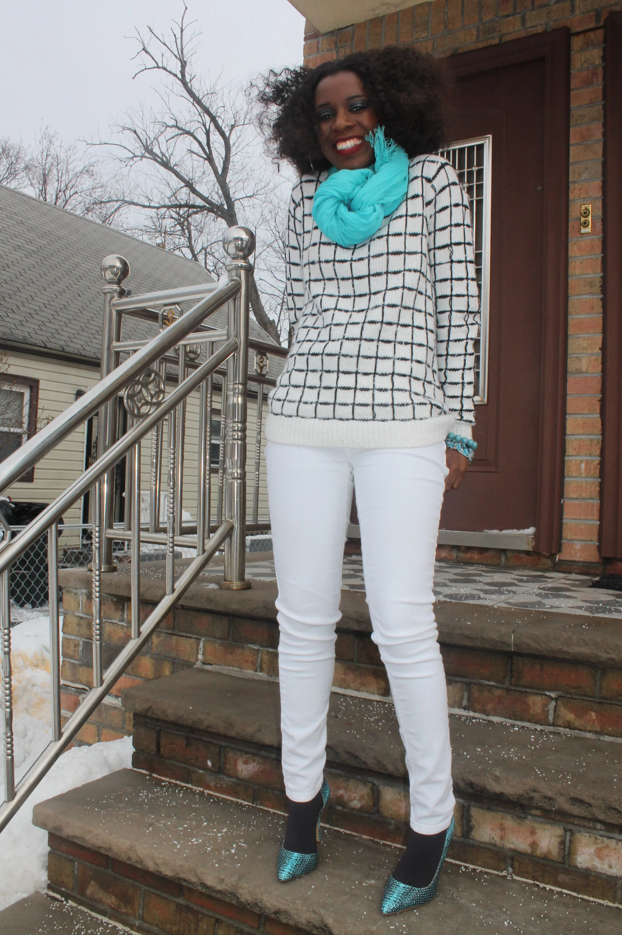 White Affair With Baby Blue