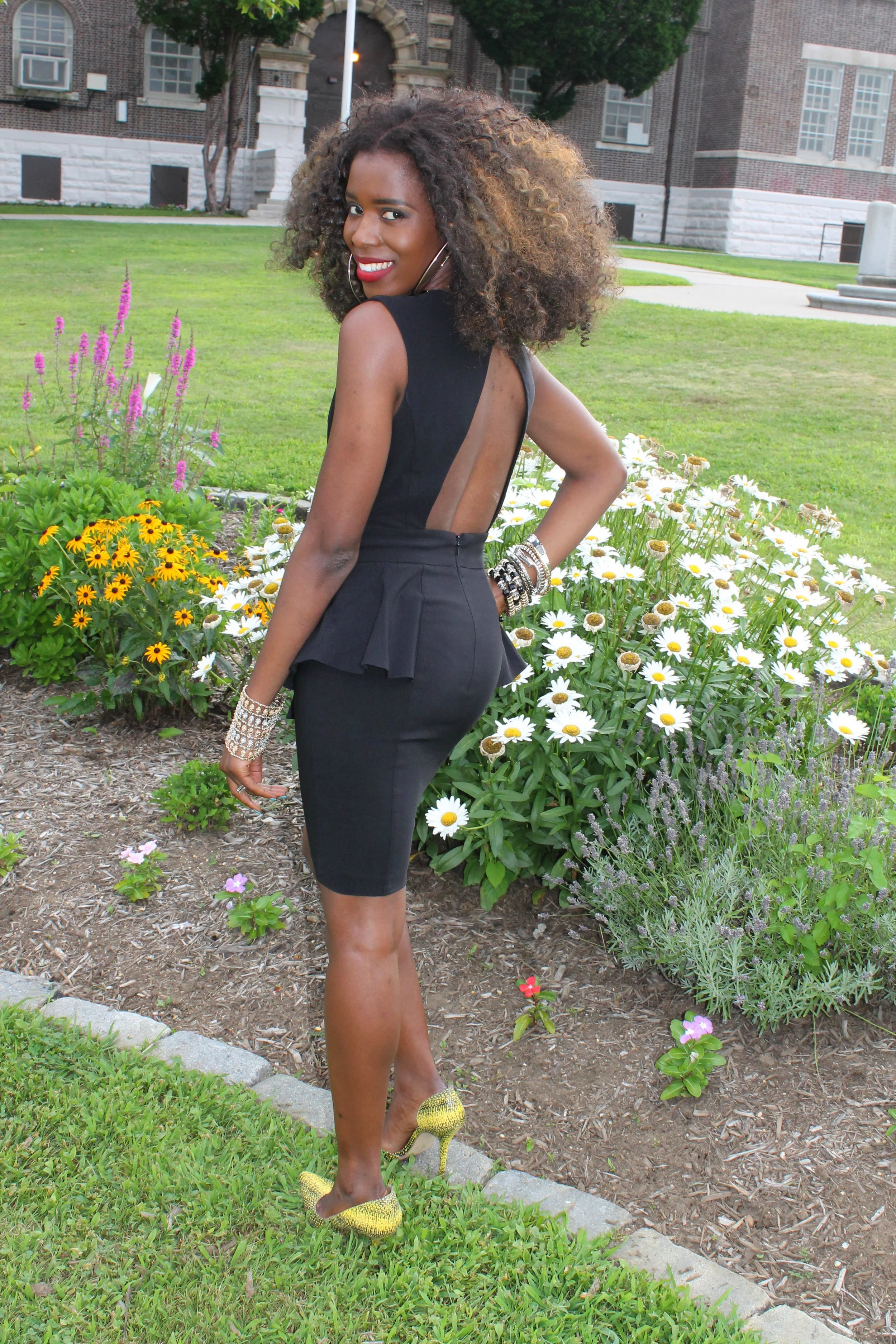 LBD in Blossoming Daisies