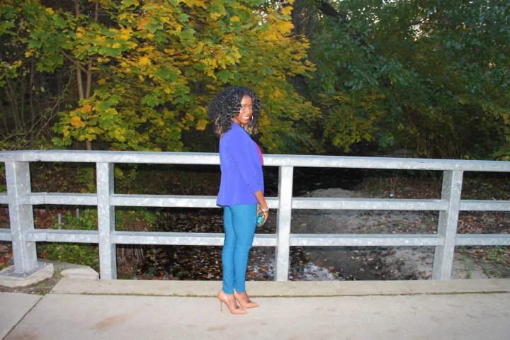 Teals and Blues in Autumn