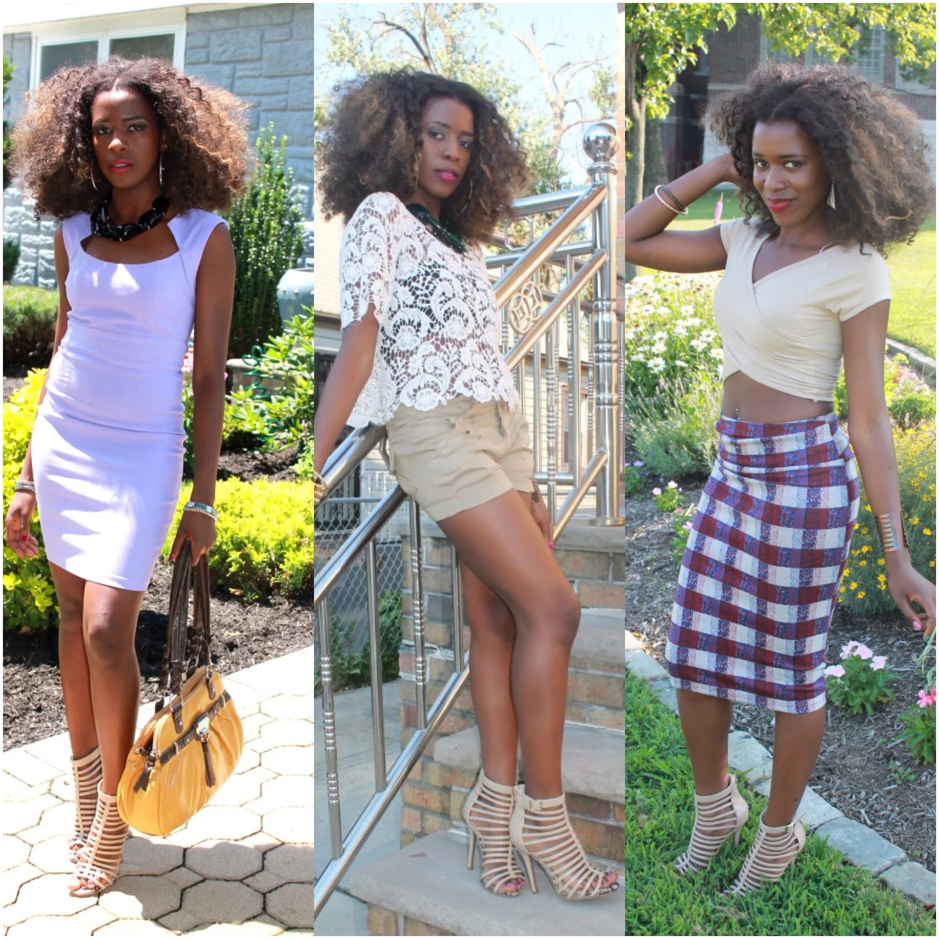 One Pair of Sandals - Five Different Looks