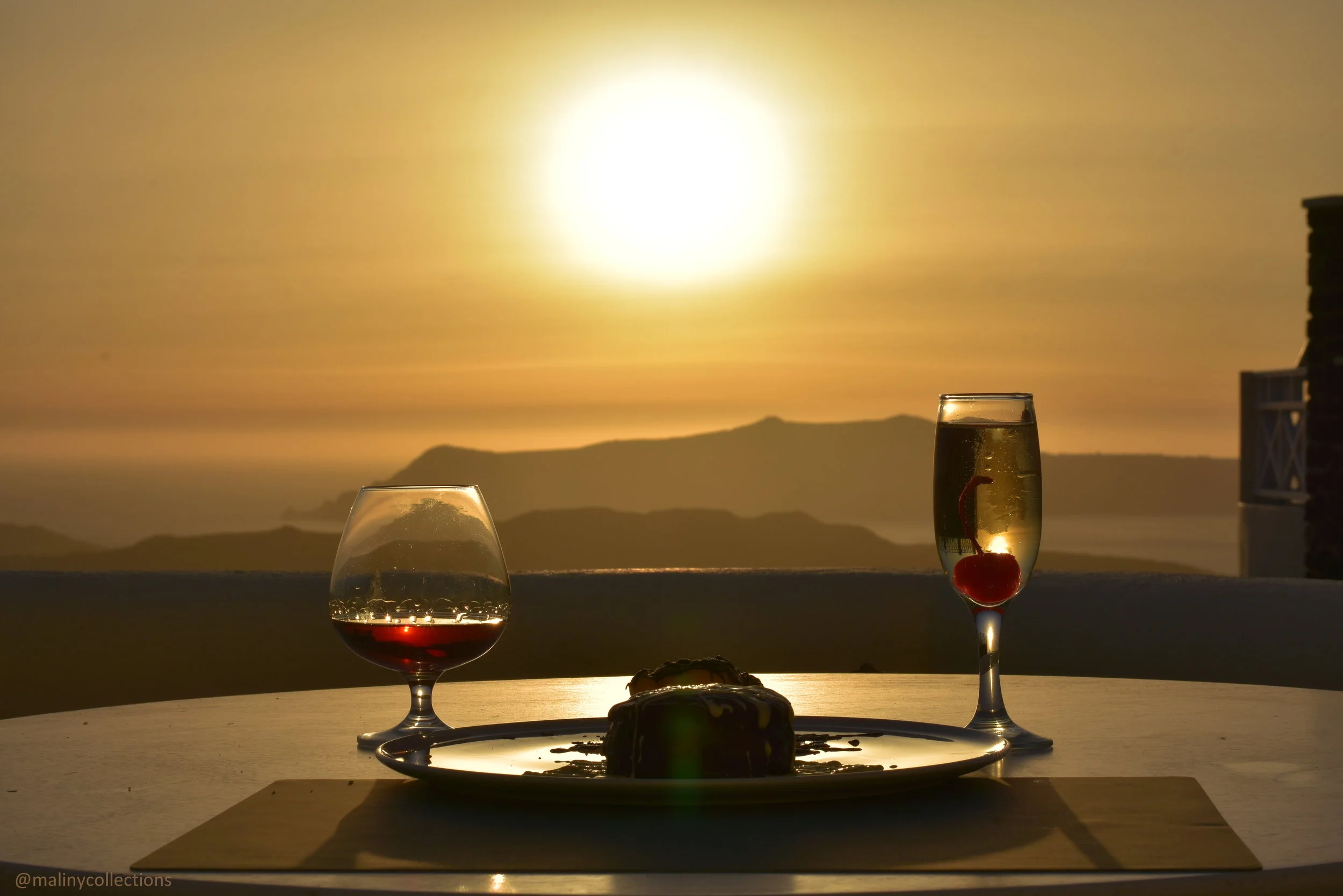 Santorini Travel Diaries - Best Sunset Views in Fira