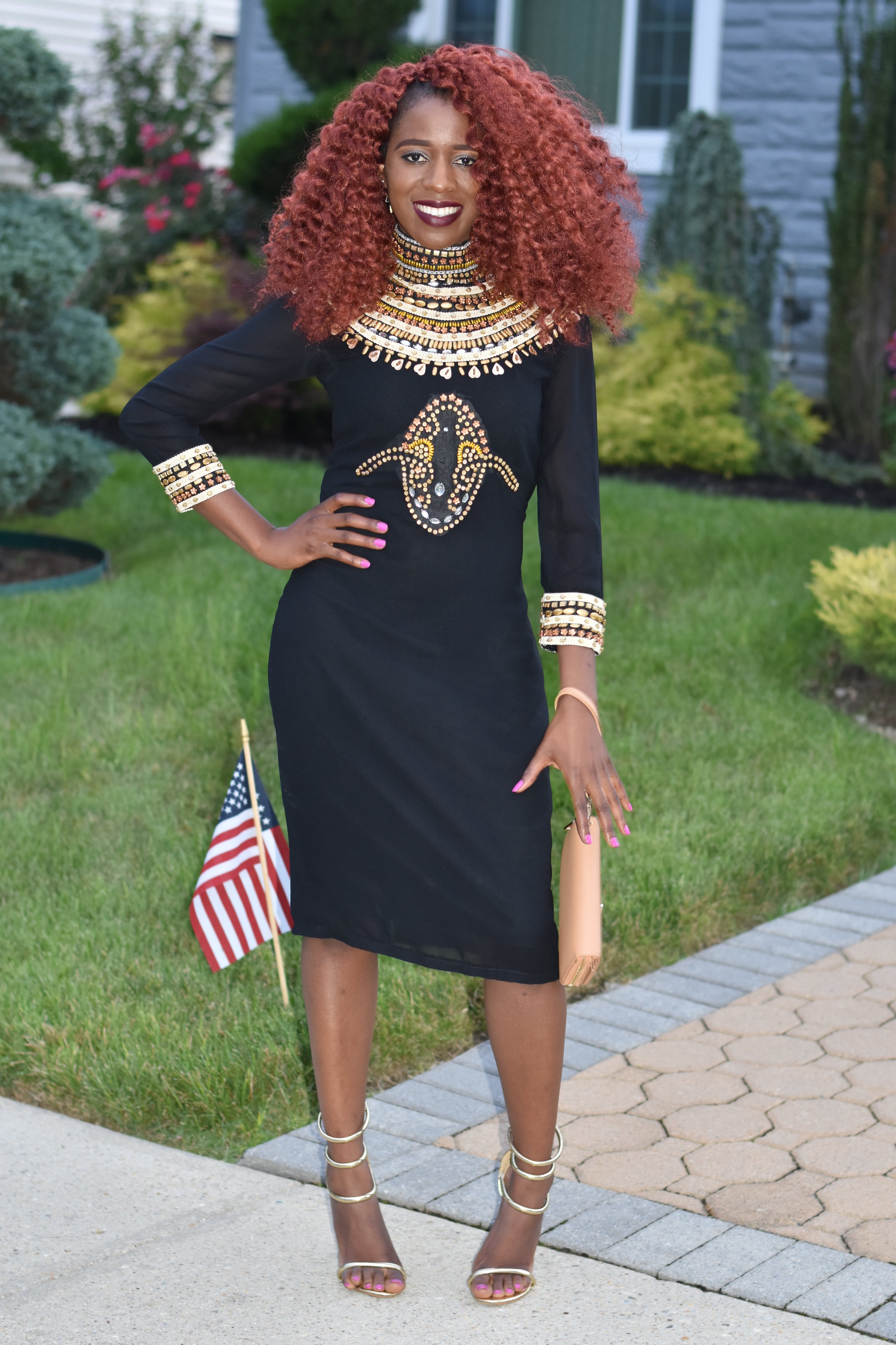 Dressed Like a Princess in Kaftan