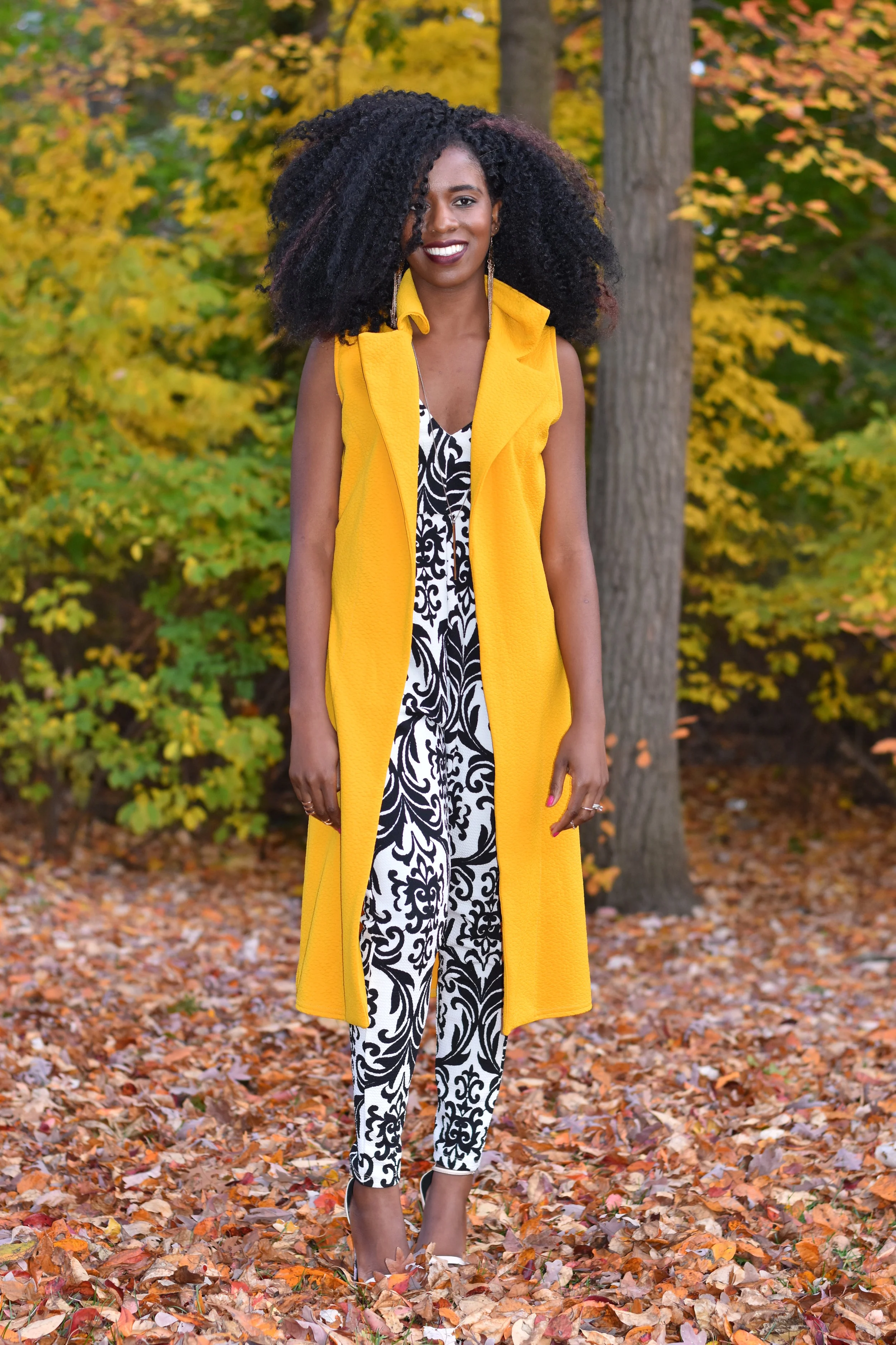 Floral Jumpsuit Outfit Remix