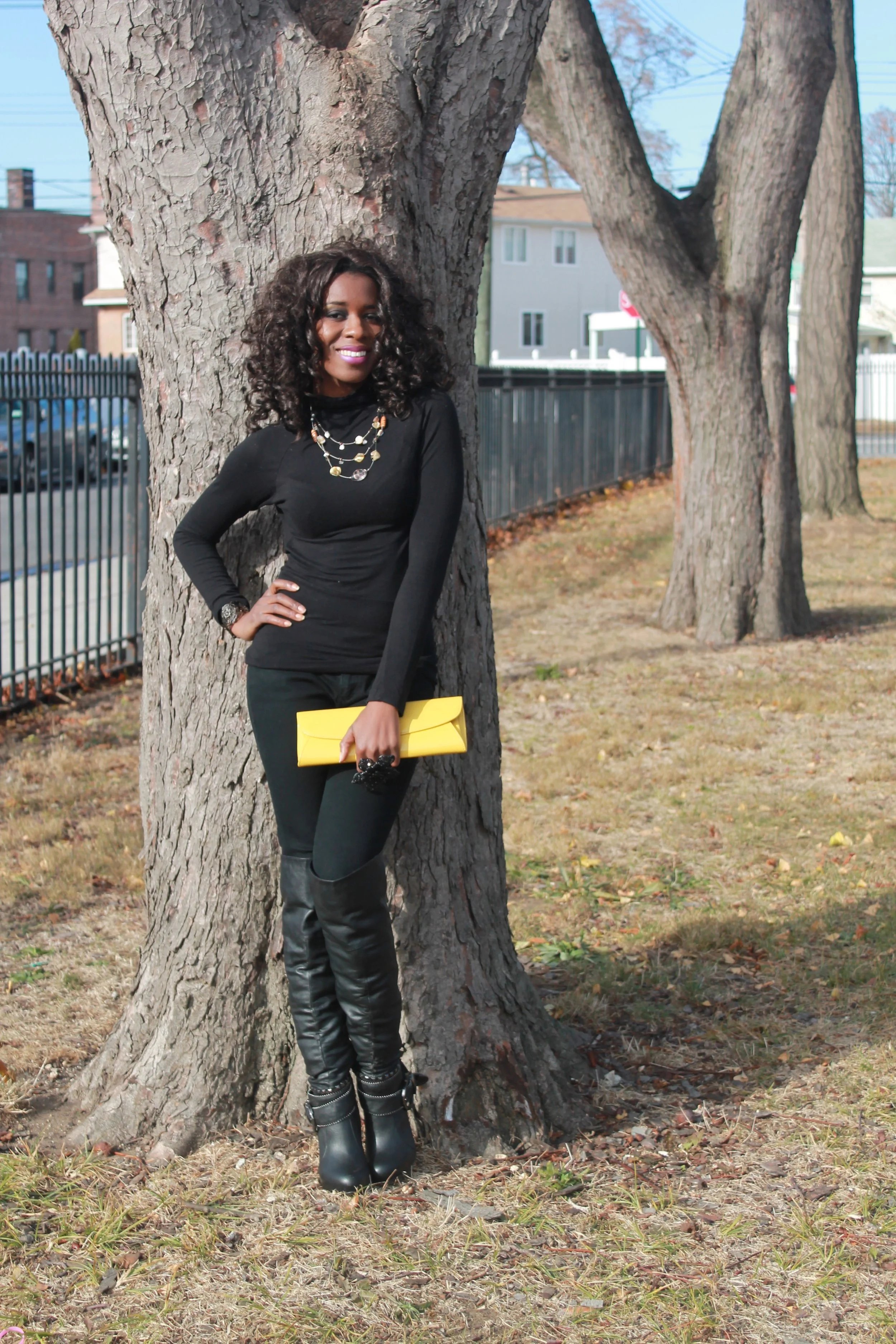 'Winter Necessity: Knee-High Boots'