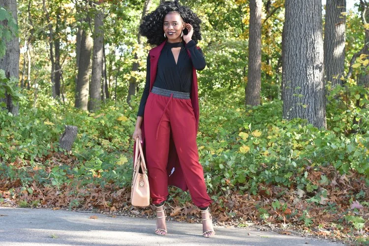 A Burgundy Look for the Fall - Post Election Inspiration