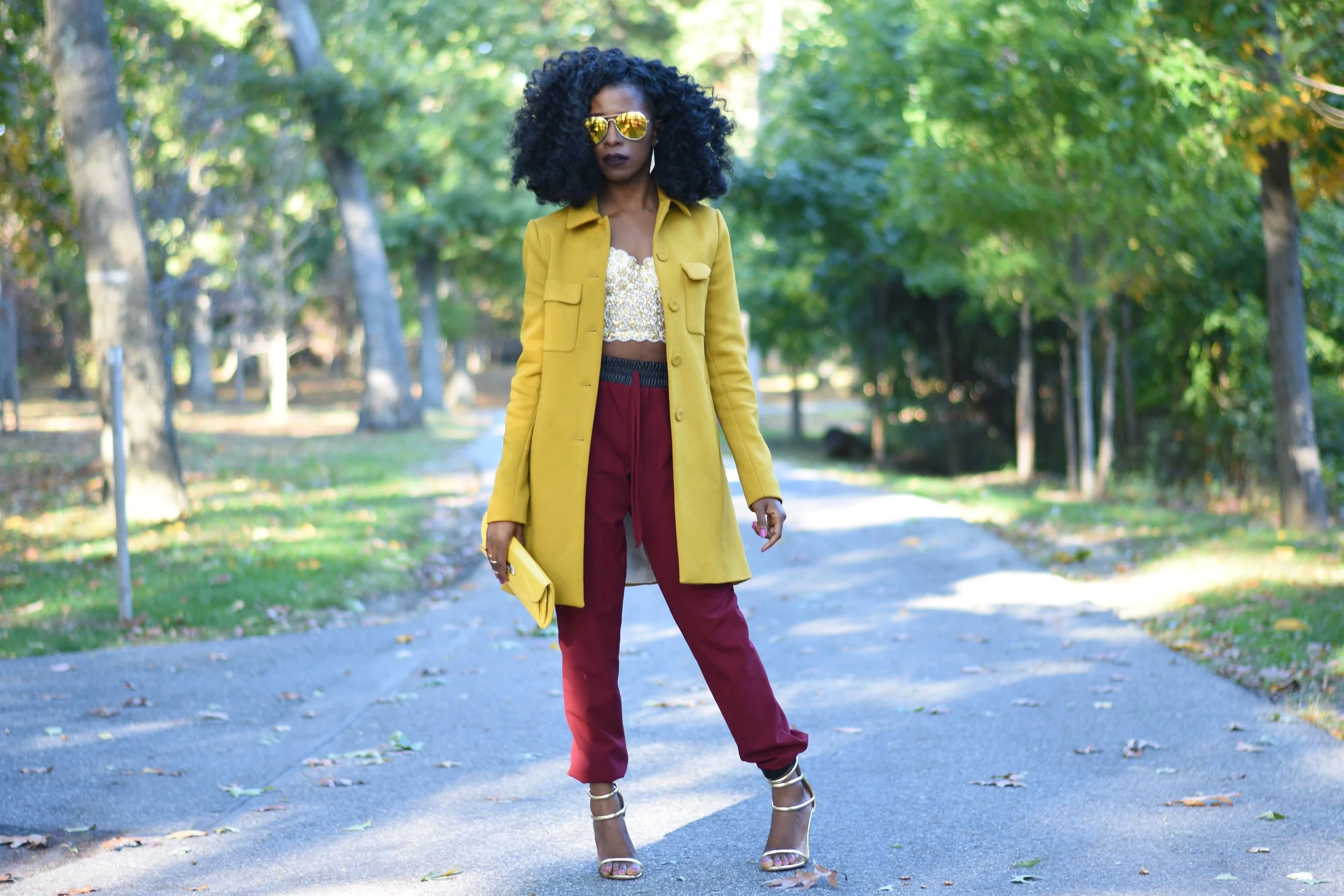 Restyling A Burgundy Look for the Fall 