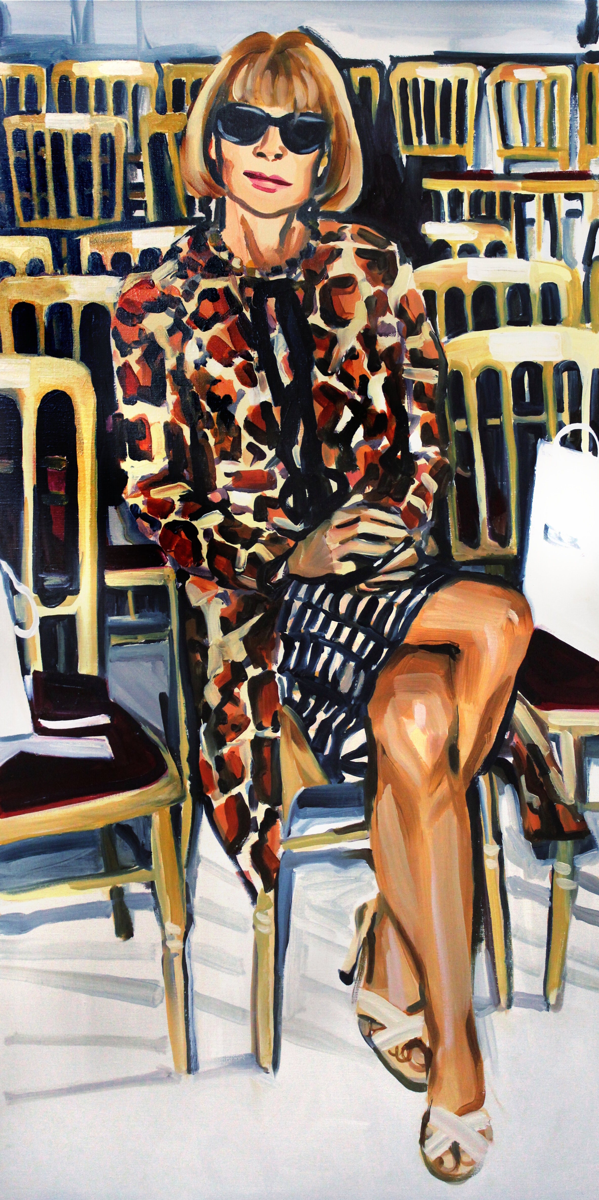 Laura+Collins+Anna+Wintour+Double+Crossing+Her+Legs+no.+11+oil+on+linen+24x48+2018.jpeg