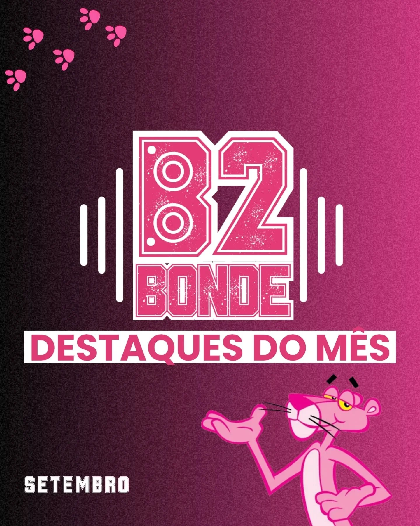 Vem conhecer as panteras do m&ecirc;s de setembro 🔥🐯
