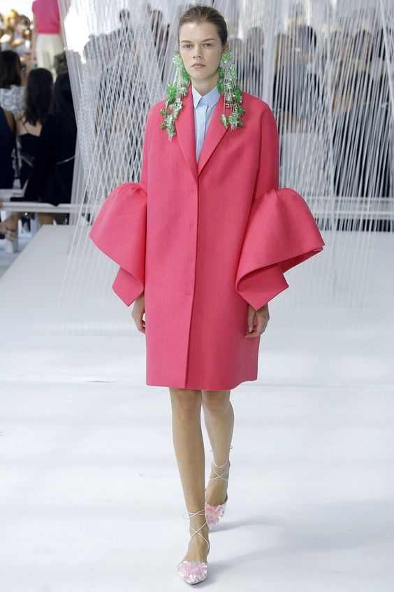 Seen on the runway at Delpozo S/S 2017