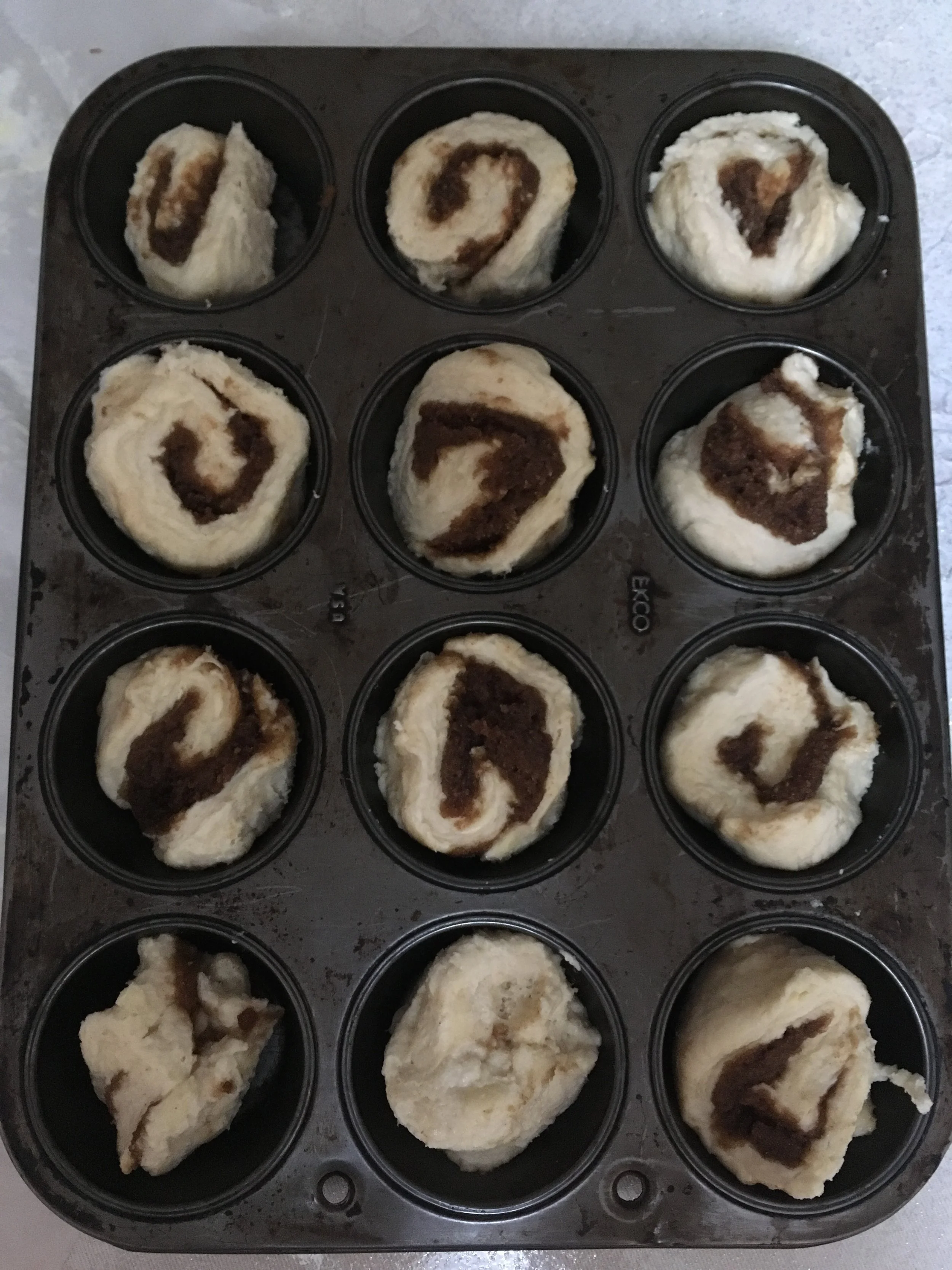 Ready for the oven! 