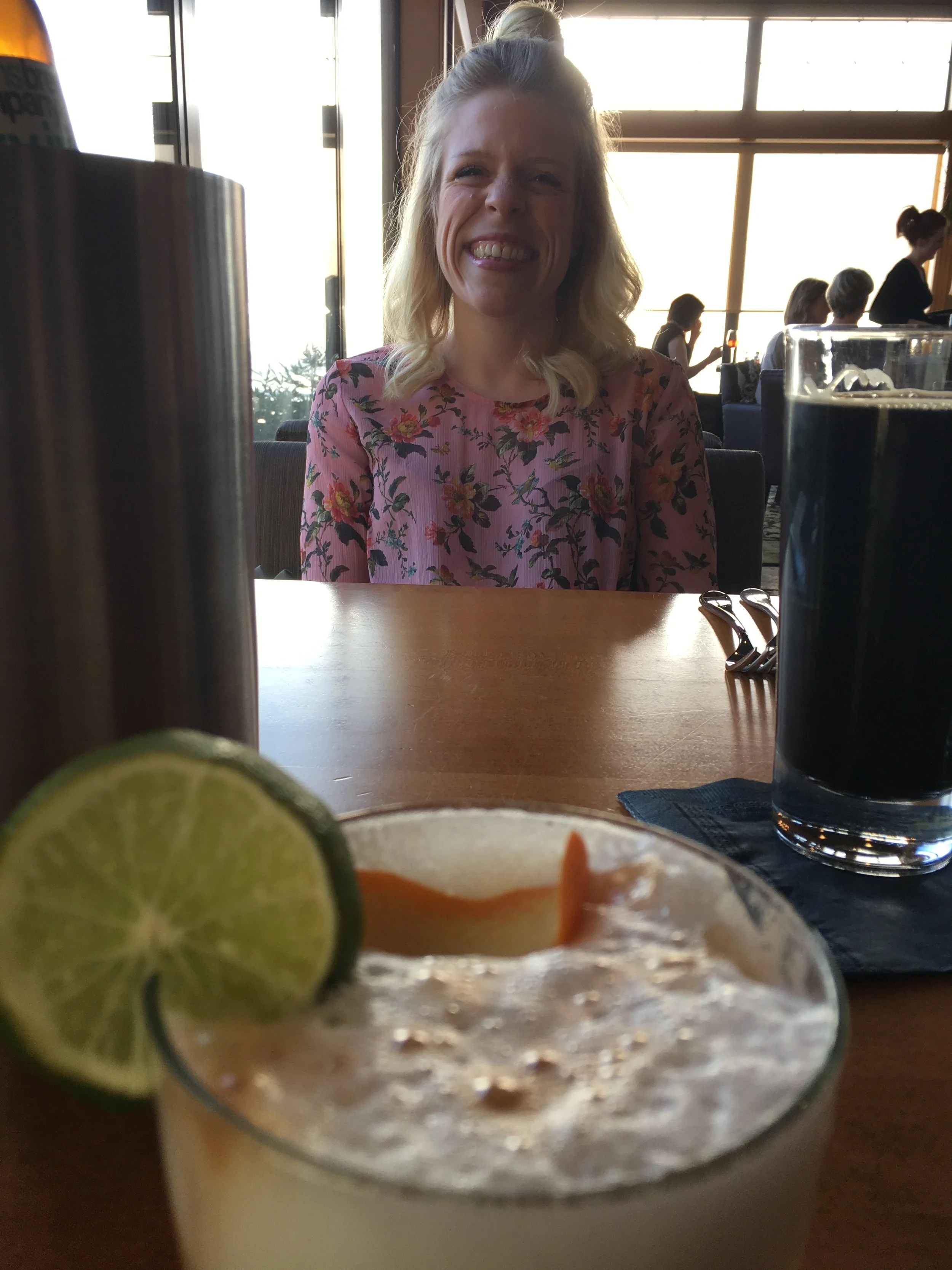 Super excited about my cocktails 