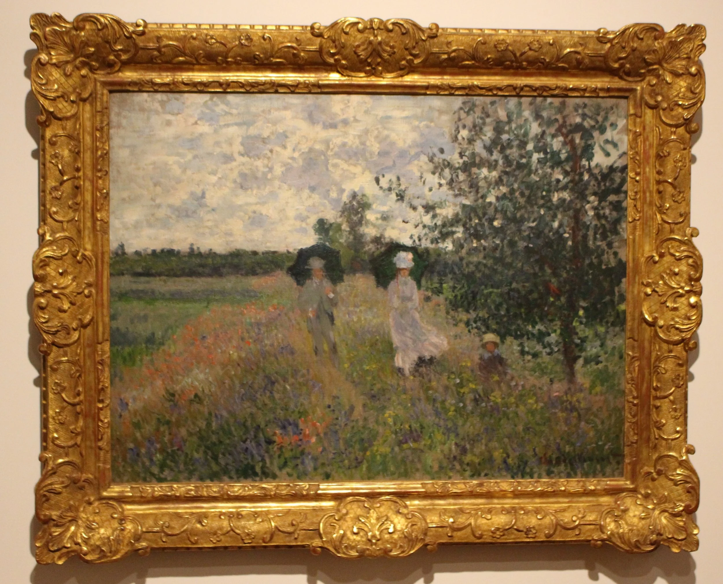 Taking a walk near Argenteuil, 1875