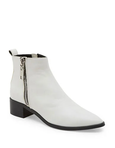 Dolce Vita, Marra Side Zip Leather Booties , $190 available at The Bay