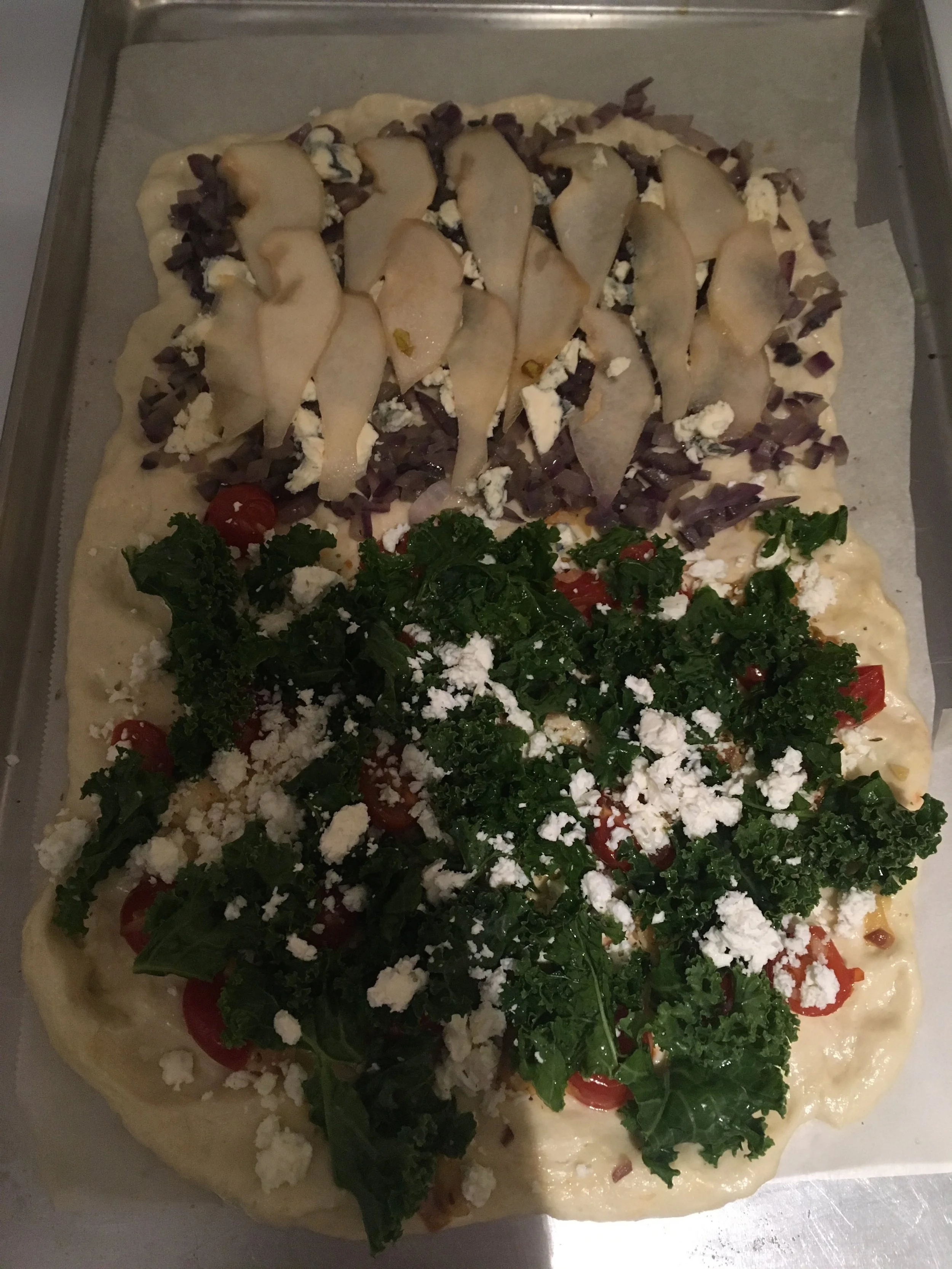 Before the baking