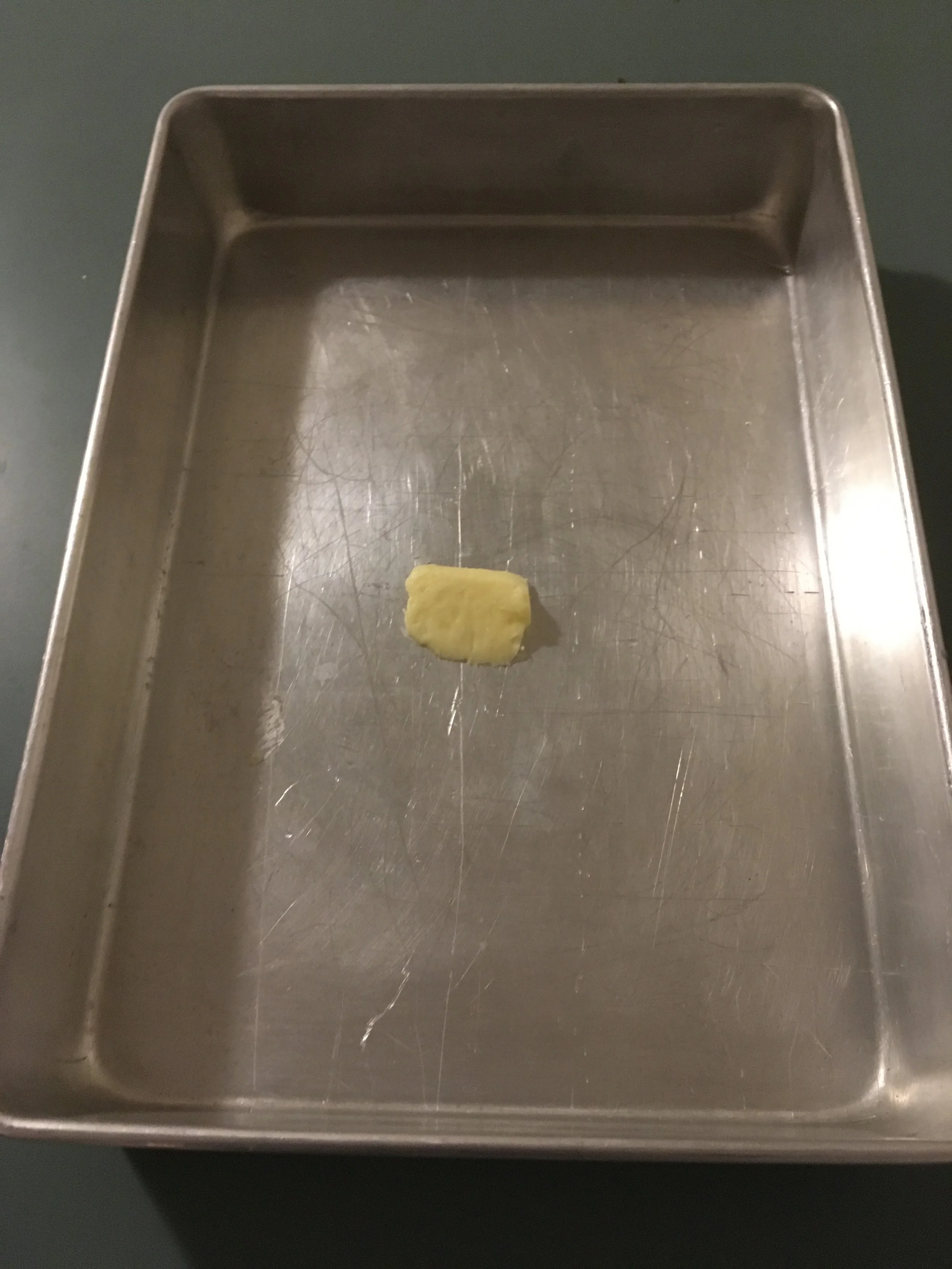 Make sure to grease the pan