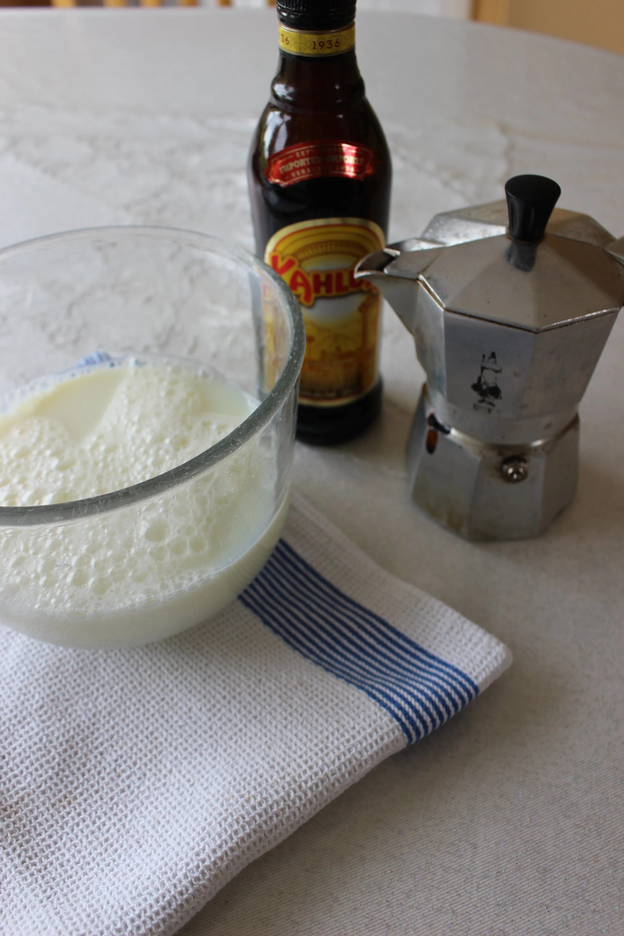 The coffee mixture ingredients