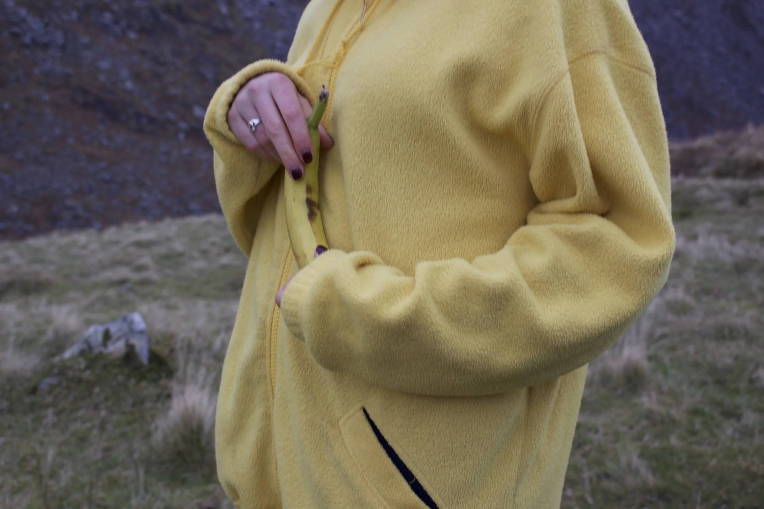 The famous 'banana' fleece