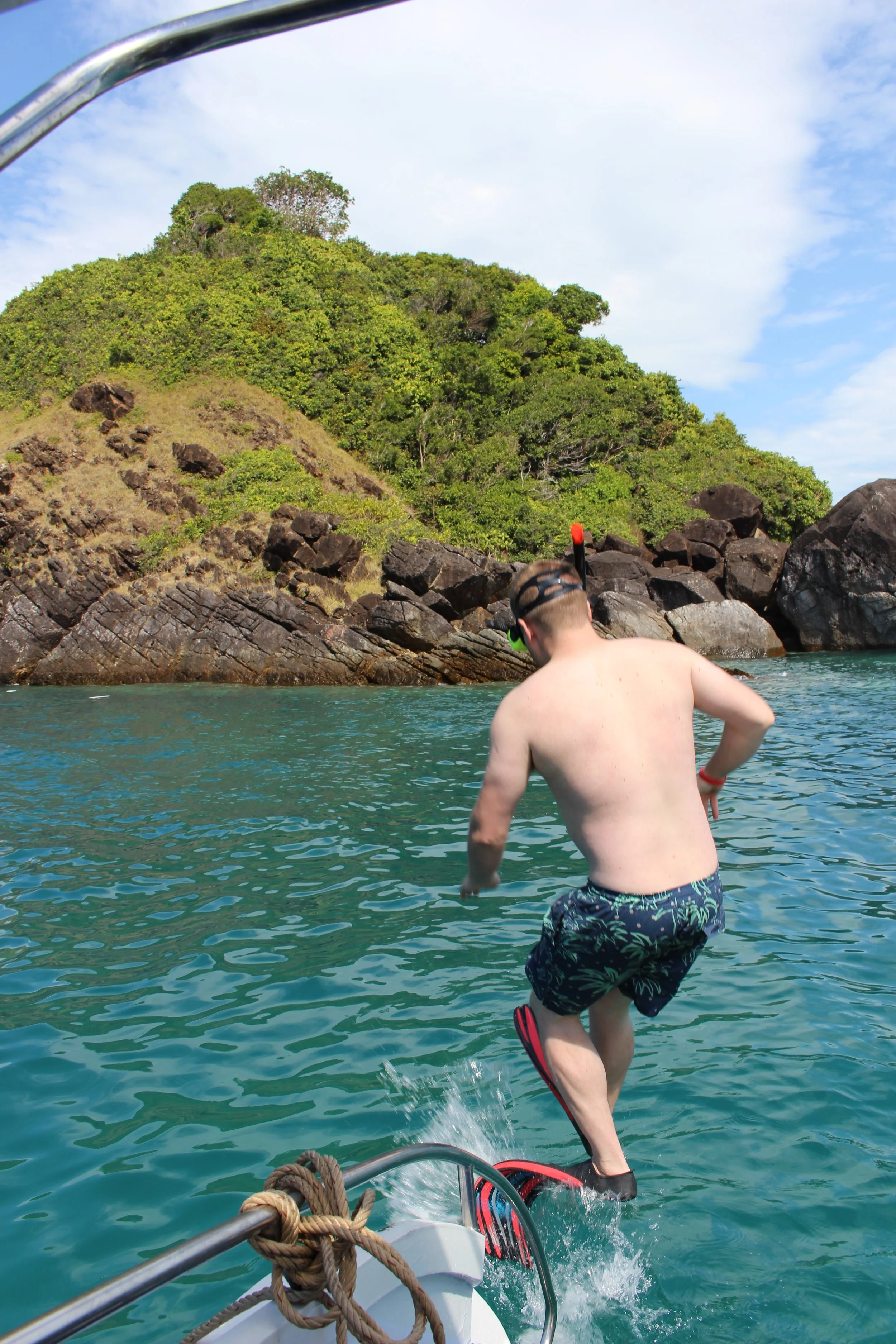 Dave always the first to jump in