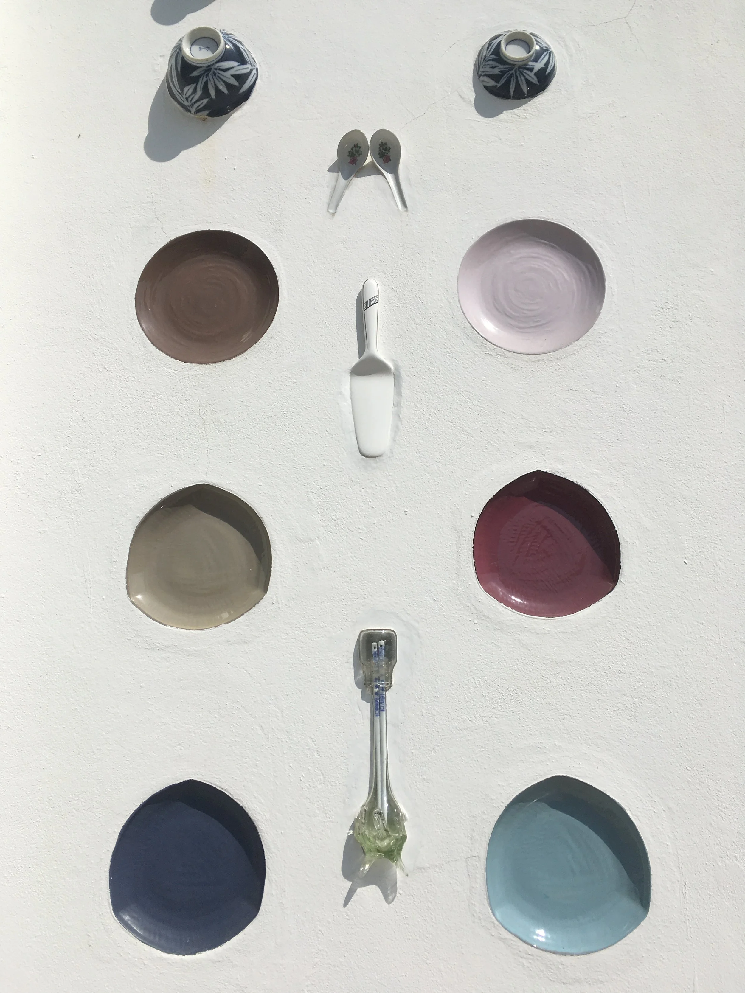 A beautiful wall at the Death War Museum