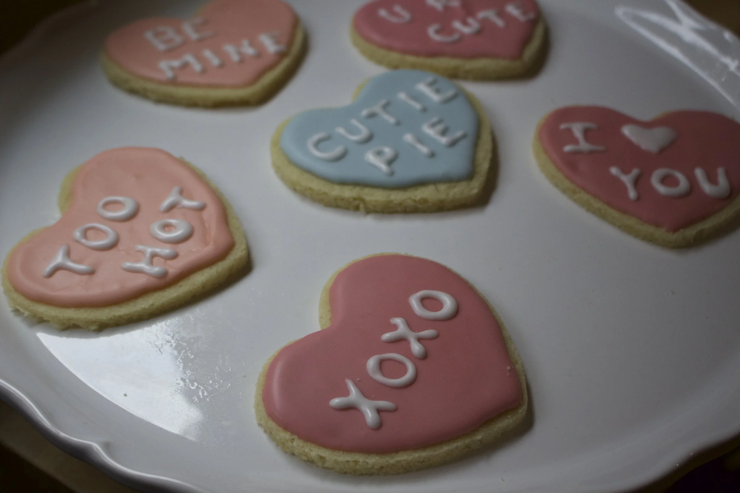 Inspired by my favourite Valentine treat: Conversation Hearts