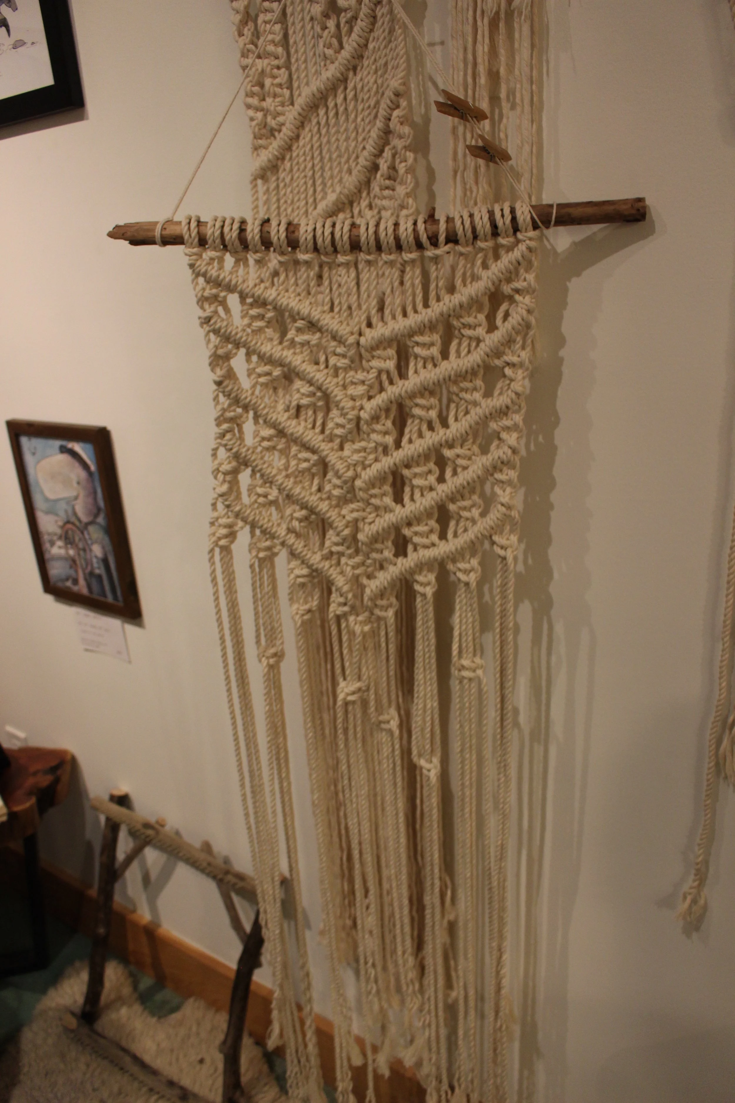 My macrame piece