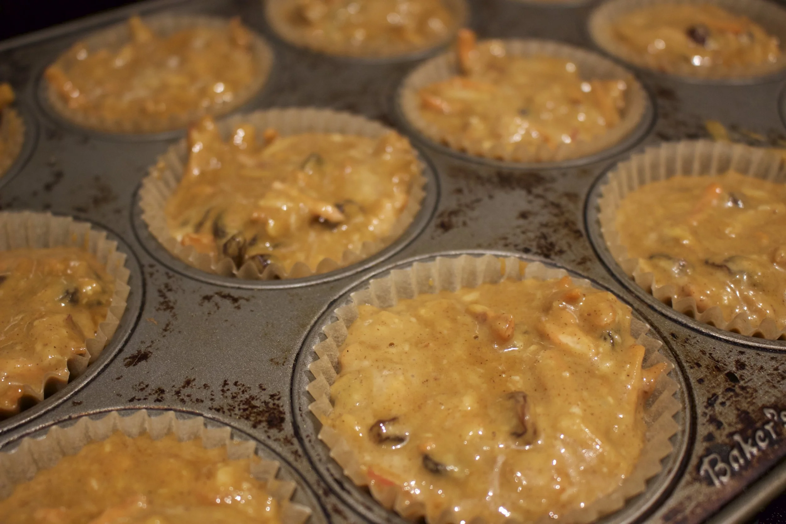 Ready for the oven! 