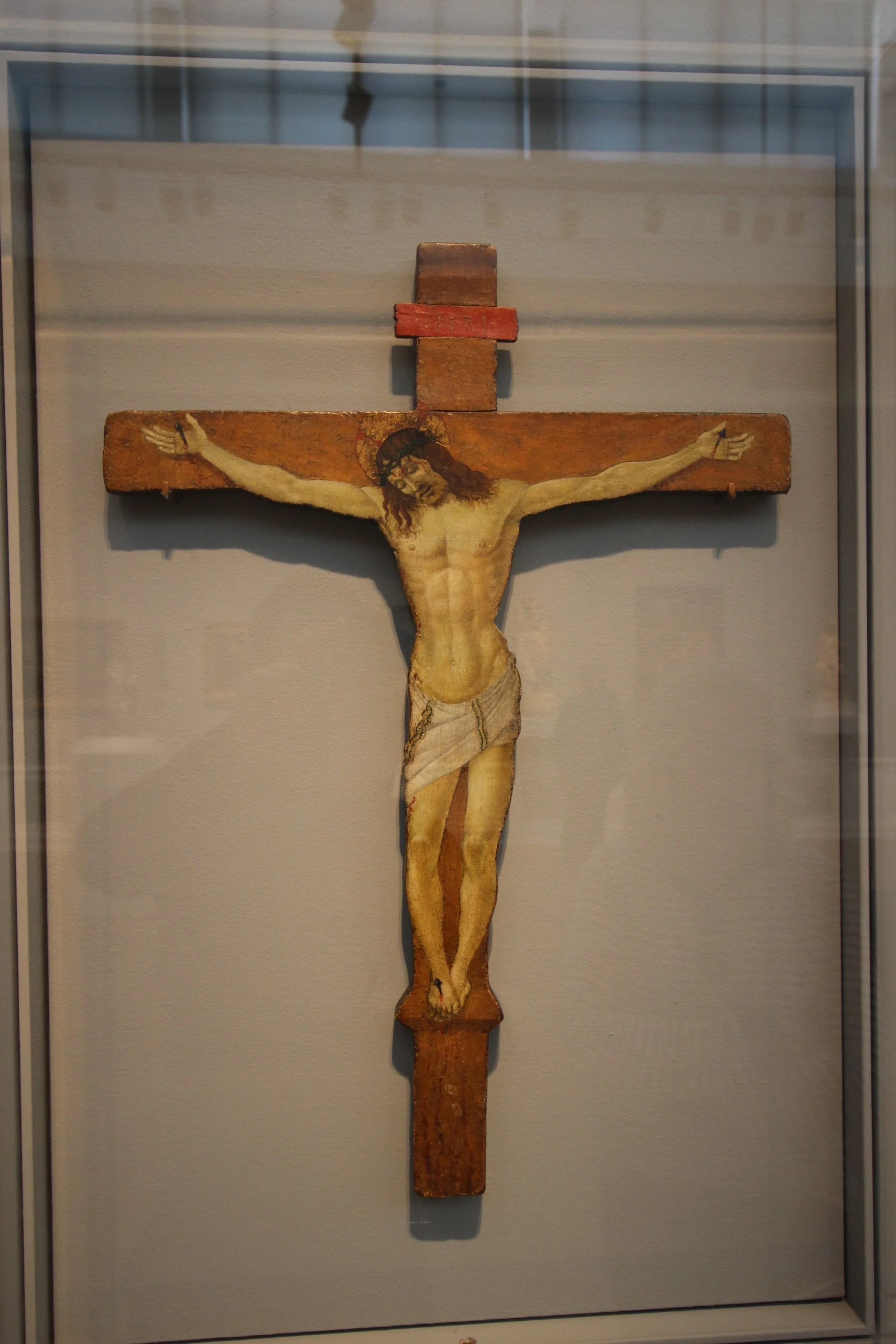 Sandro Botticelli, Christ on the Cross, ca. 1500, Tempera on wood