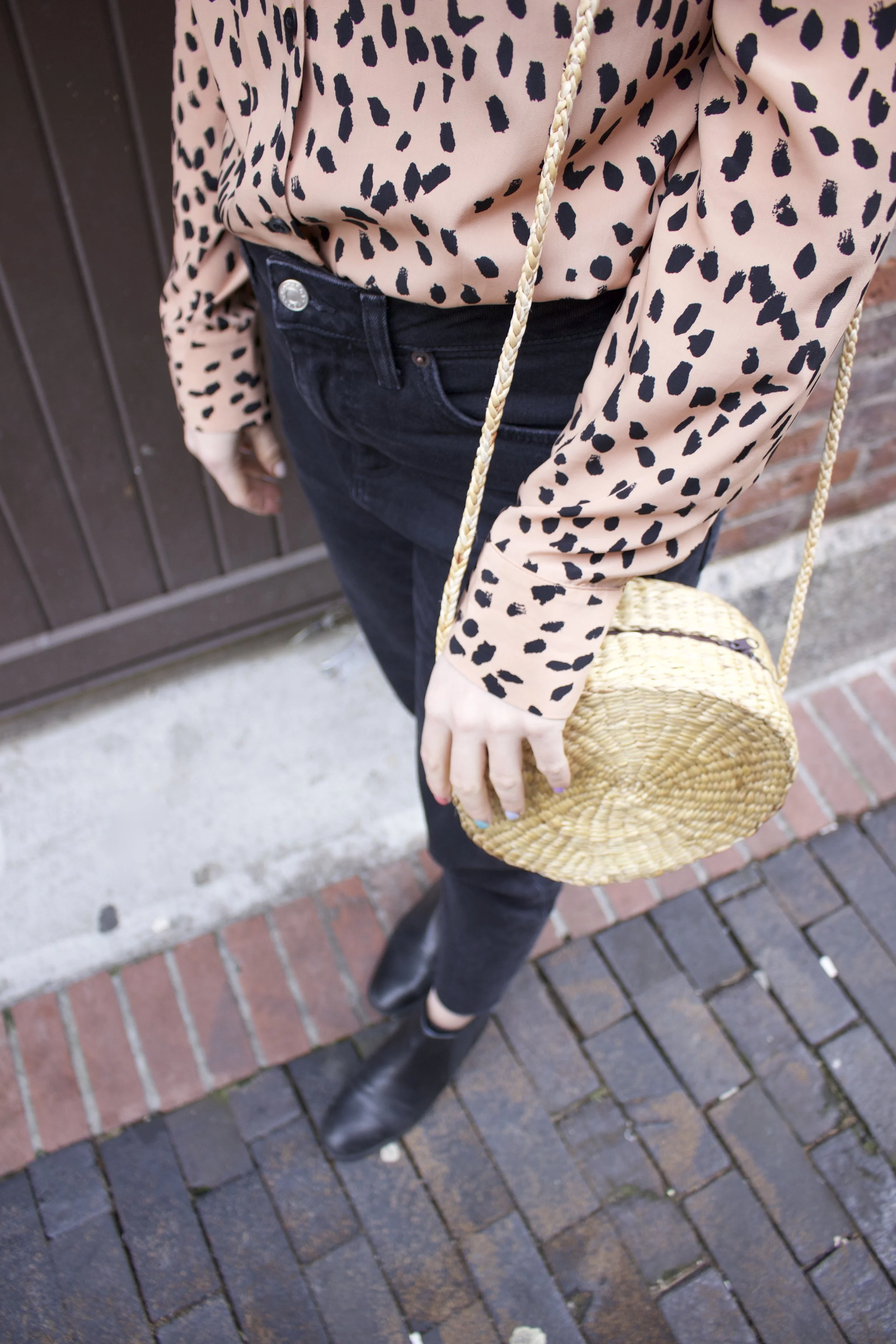 Details: Essie nail polish, Chatachuk Market Basket Bag