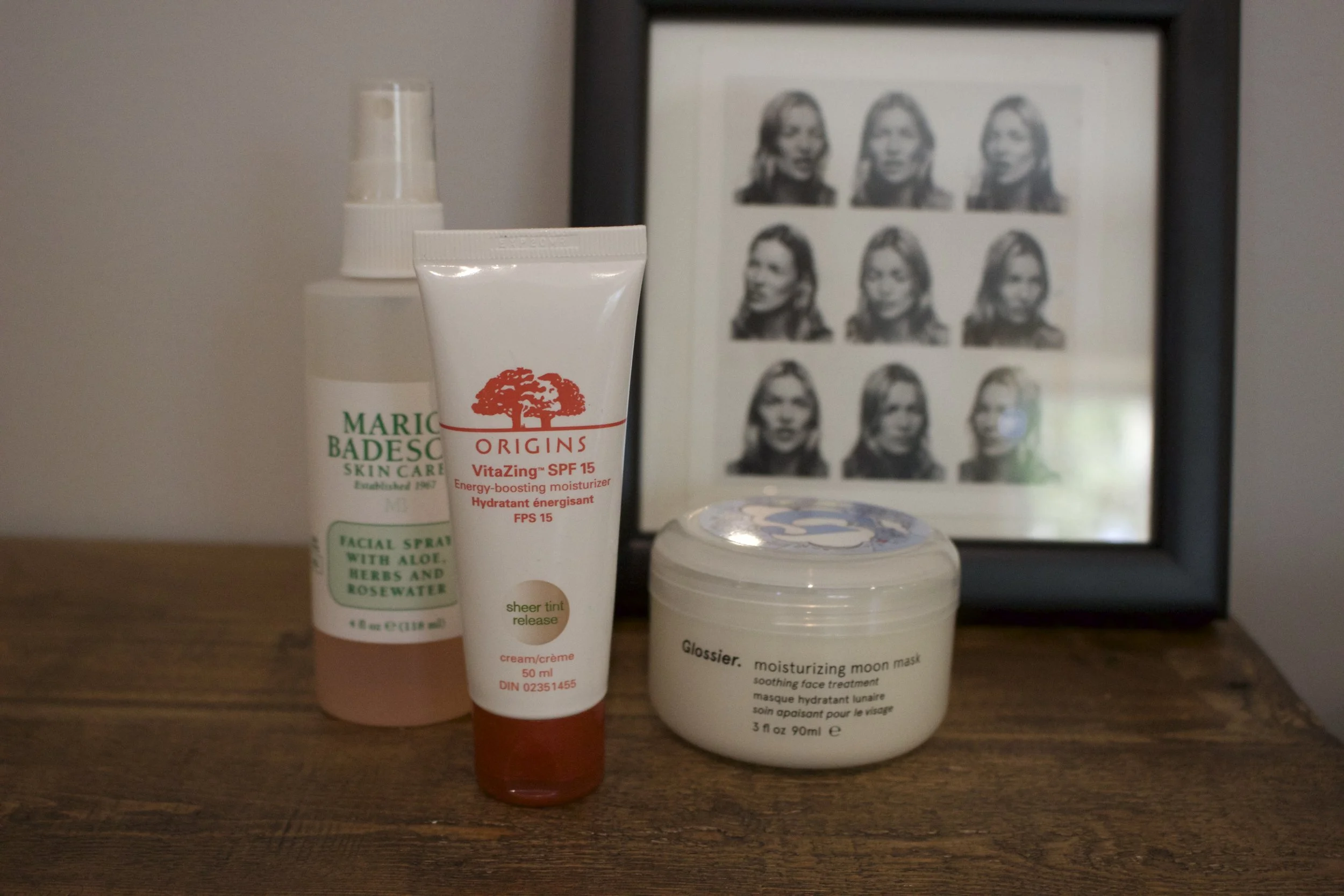 My three favourite skincare products
