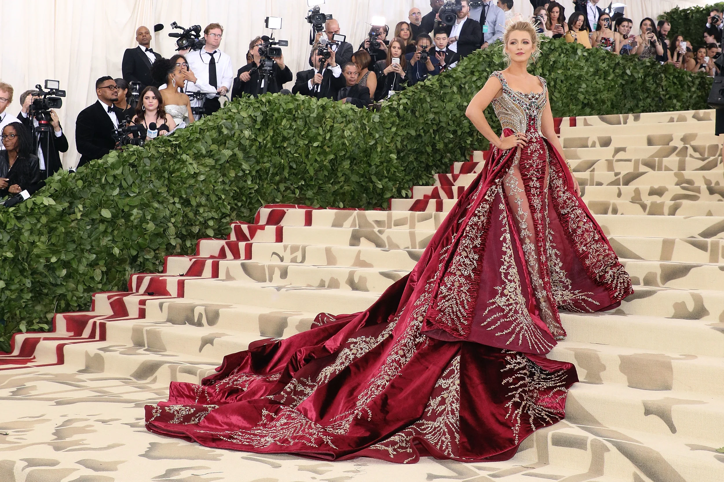 Blake Lively in Versace