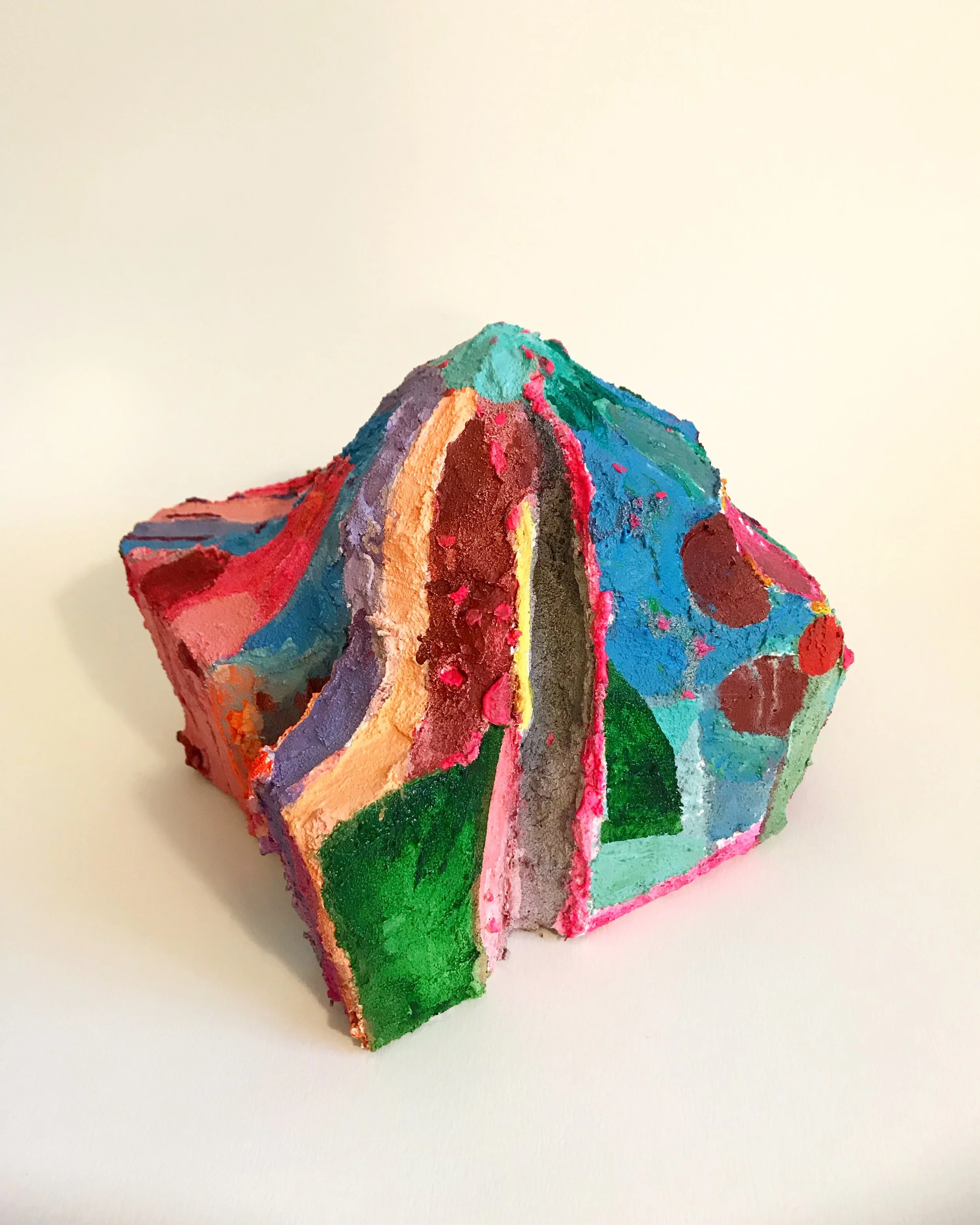  Shasta  Mixed media sculpture  approx. 8”x7”x7”  2019 