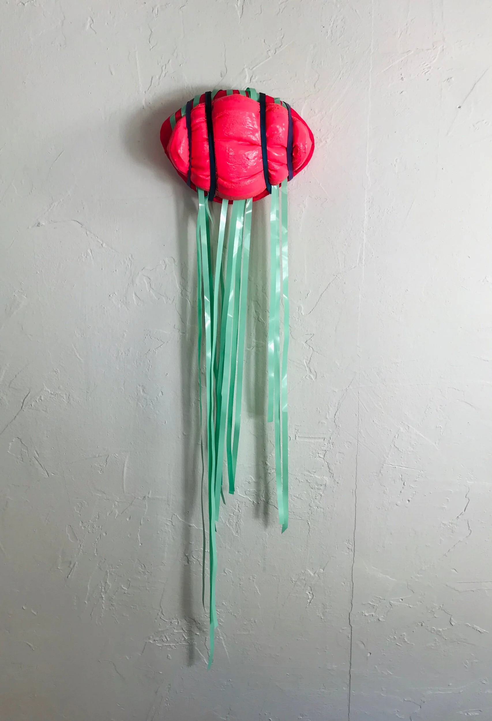  If Football Was A Girl  24x6x2.75”  Mixed media  2019-2020  $100 