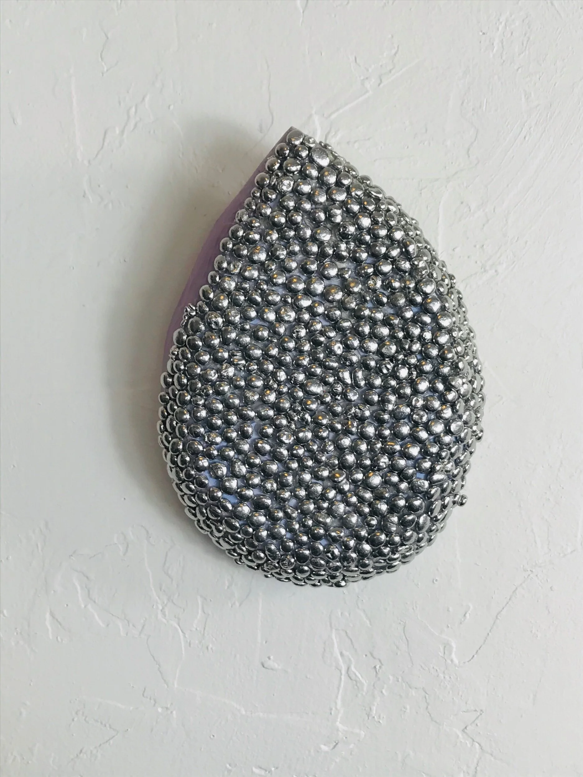  Silver Drop  8x5.5x1.5”  Mixed media  2019-2020  $75 
