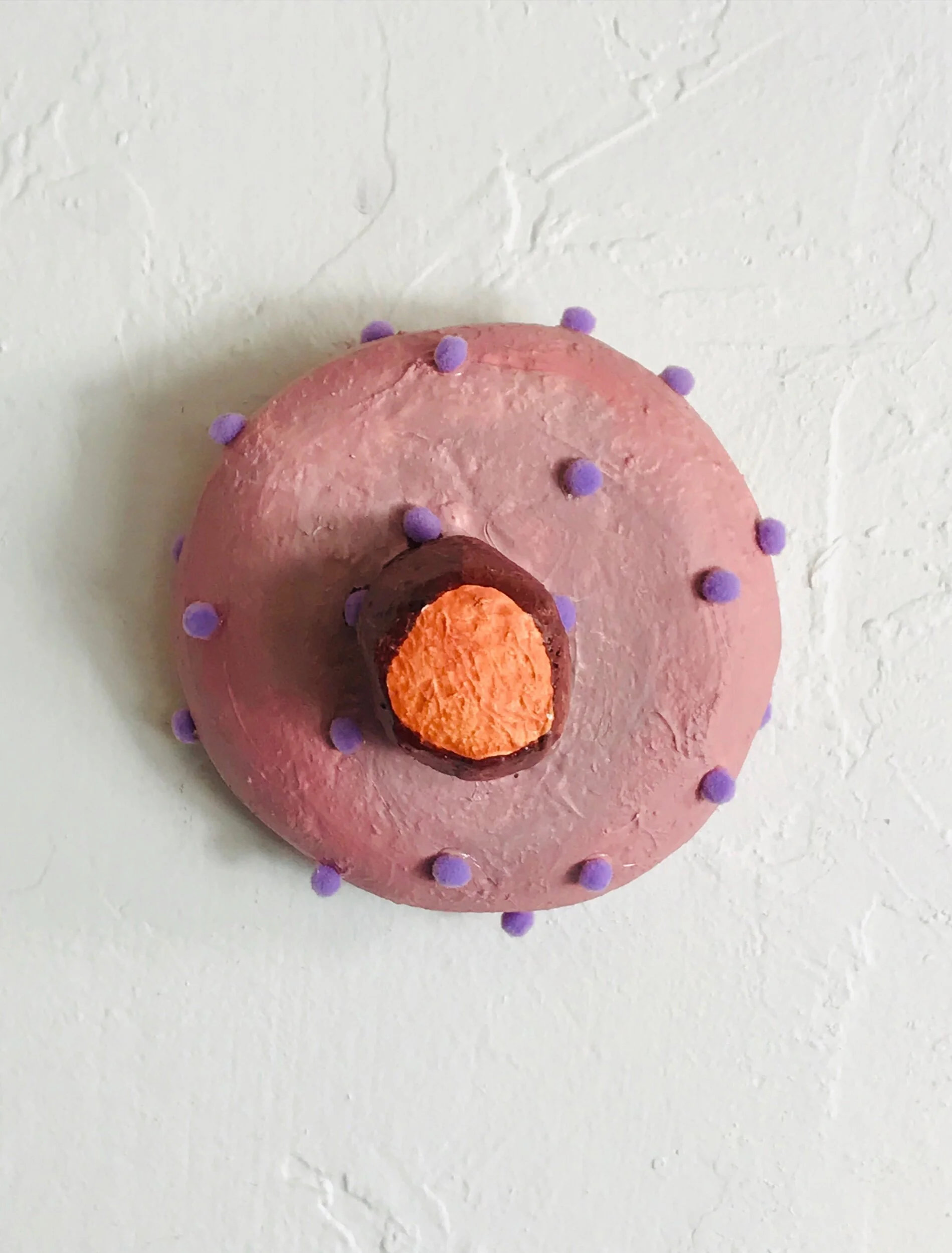  Tastes Like Lavender  4x4x3.5”  Mixed media  2019-2020  $40 