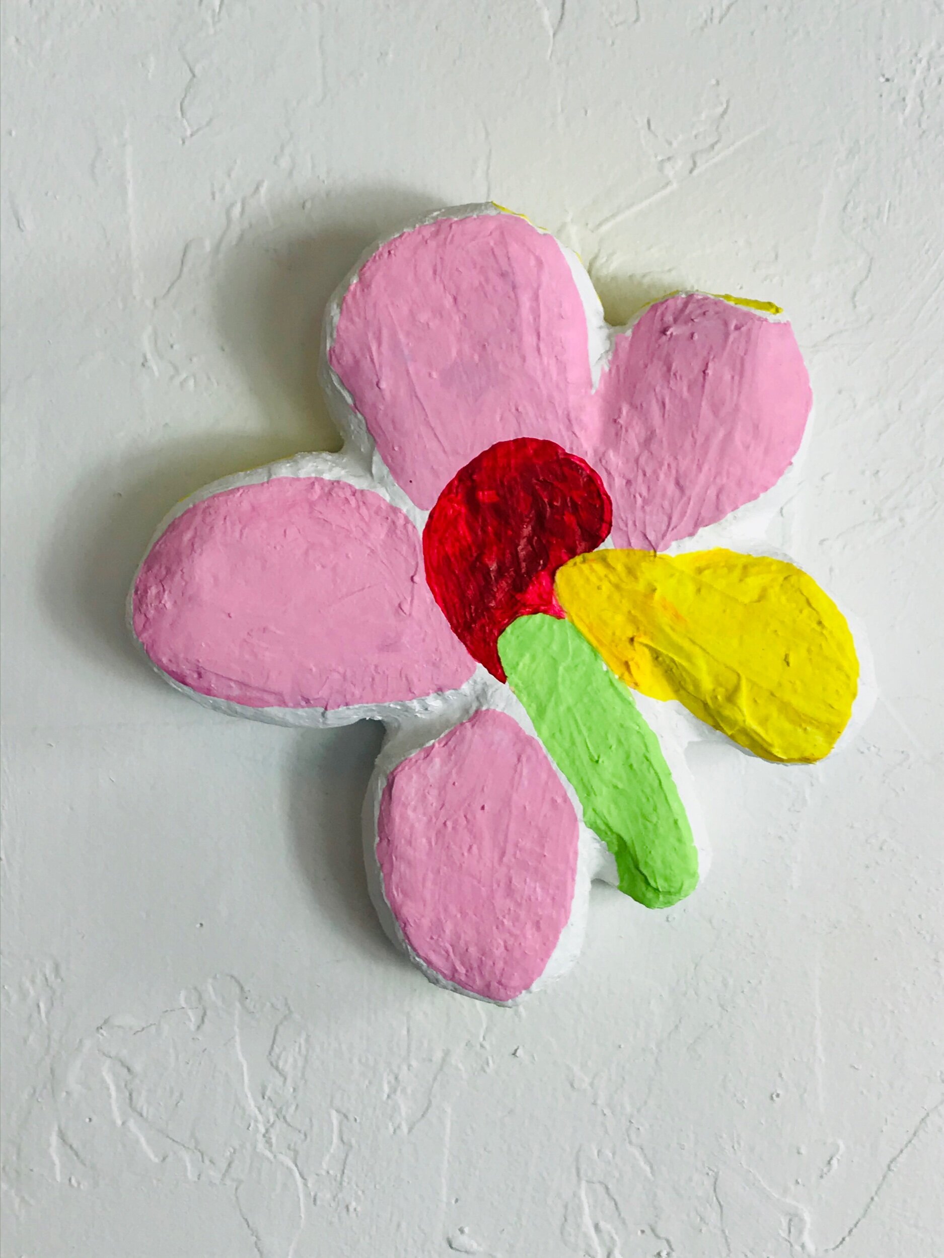  Fat Flower  8x8.5x1.5”  Mixed media  2019  $75 