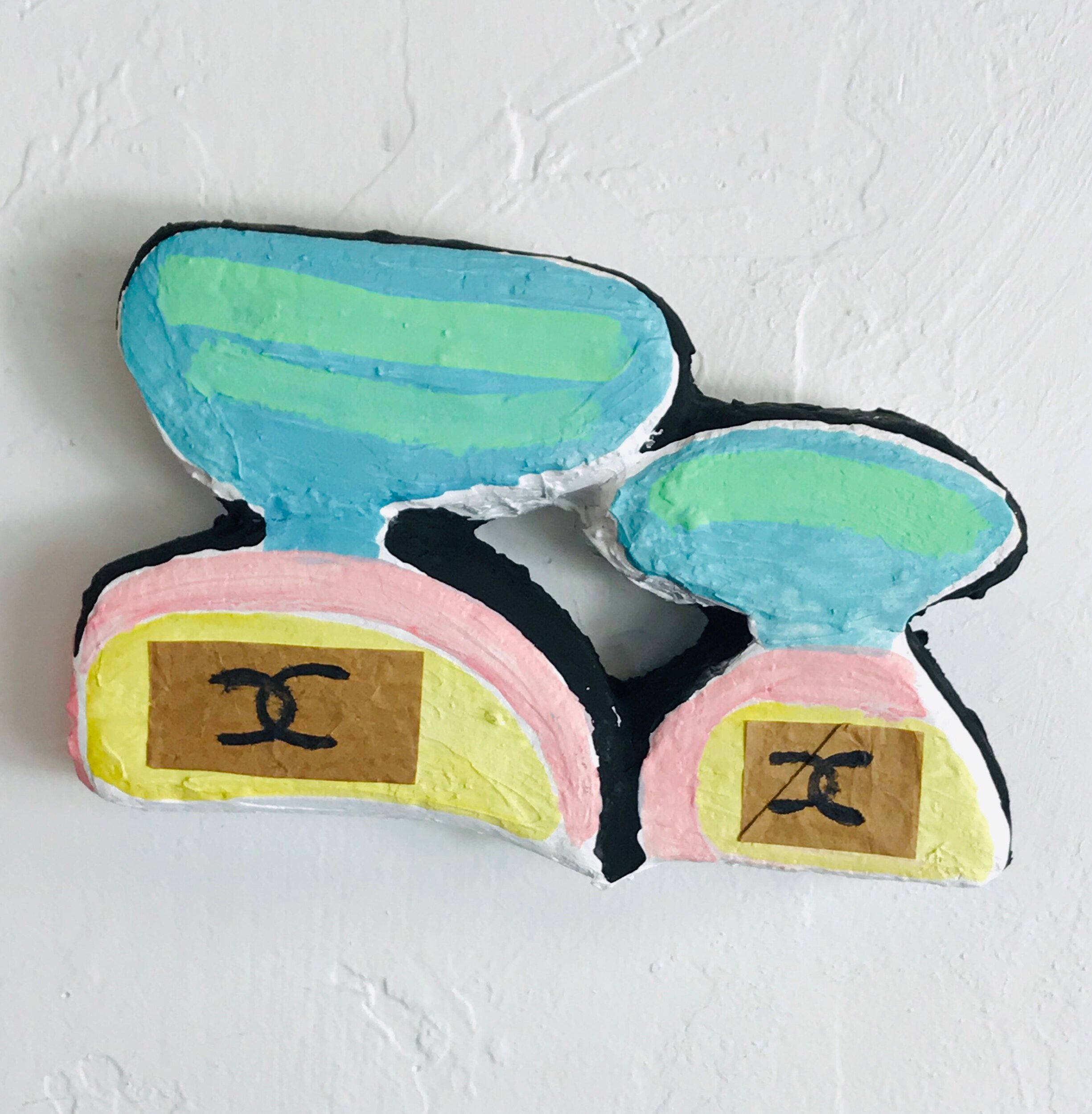  Mother/Daughter Perfum Set For The Holidays  4x7x1.5”  Mixed media  2019-2020  $80 