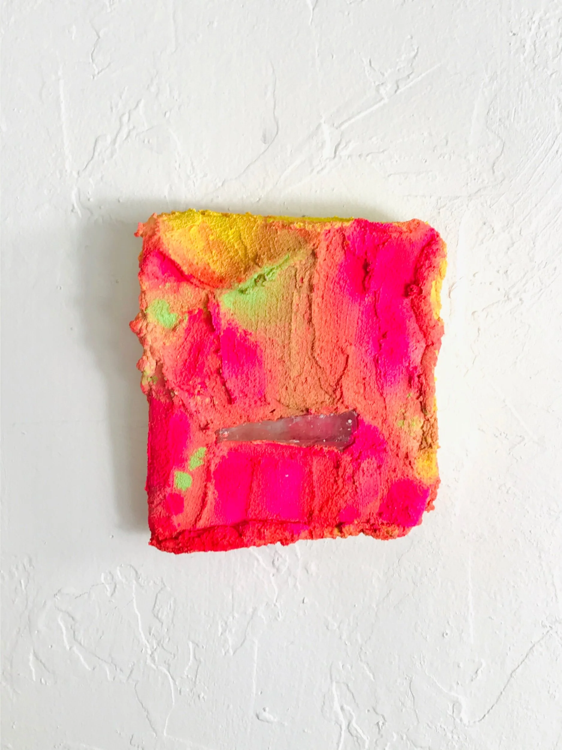  Mineral Deposit 1  5x5x1.5”  Mixed media including quartz crystals   2019-2020  $50 