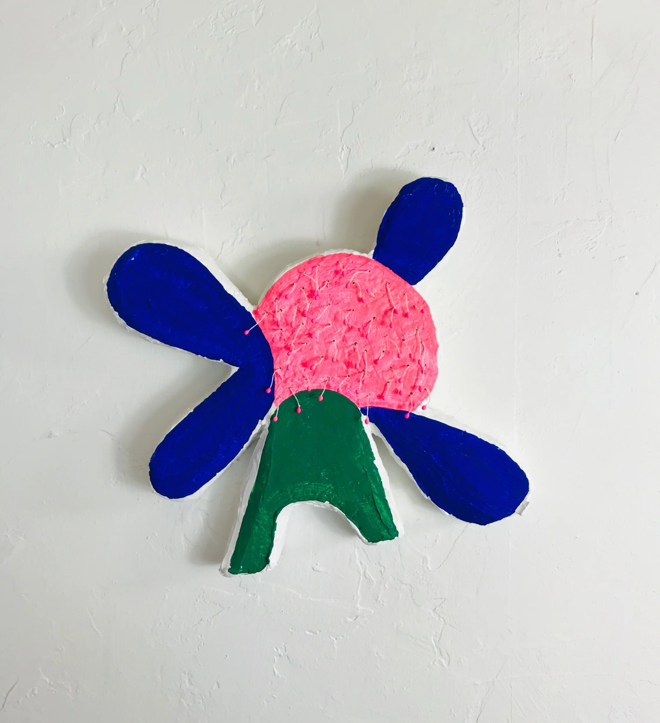  Bloom  10x11x1.25”  Mixed media  2019-2020  $100 