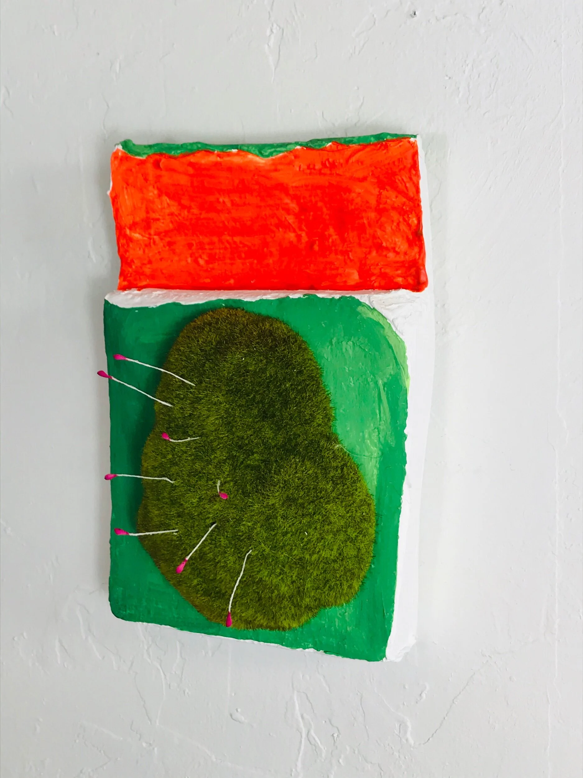  Grassy Knoll (The Exact Spot JFK Was Shot)  9”x6”x5”  Mixed media  2020  N/A 