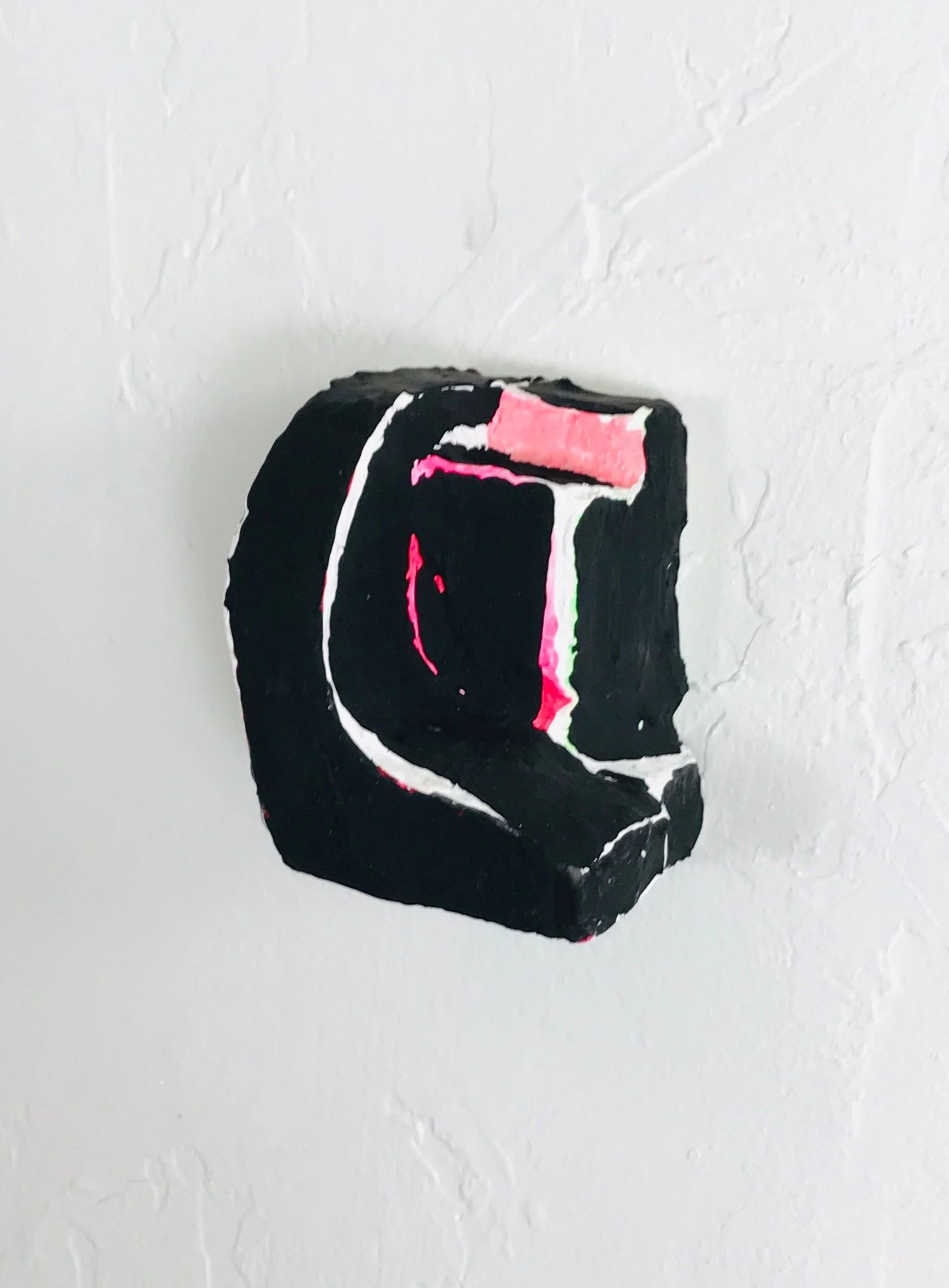  Black Shape 6  2.5x3x1.75”  Mixed media  2019  N/A 